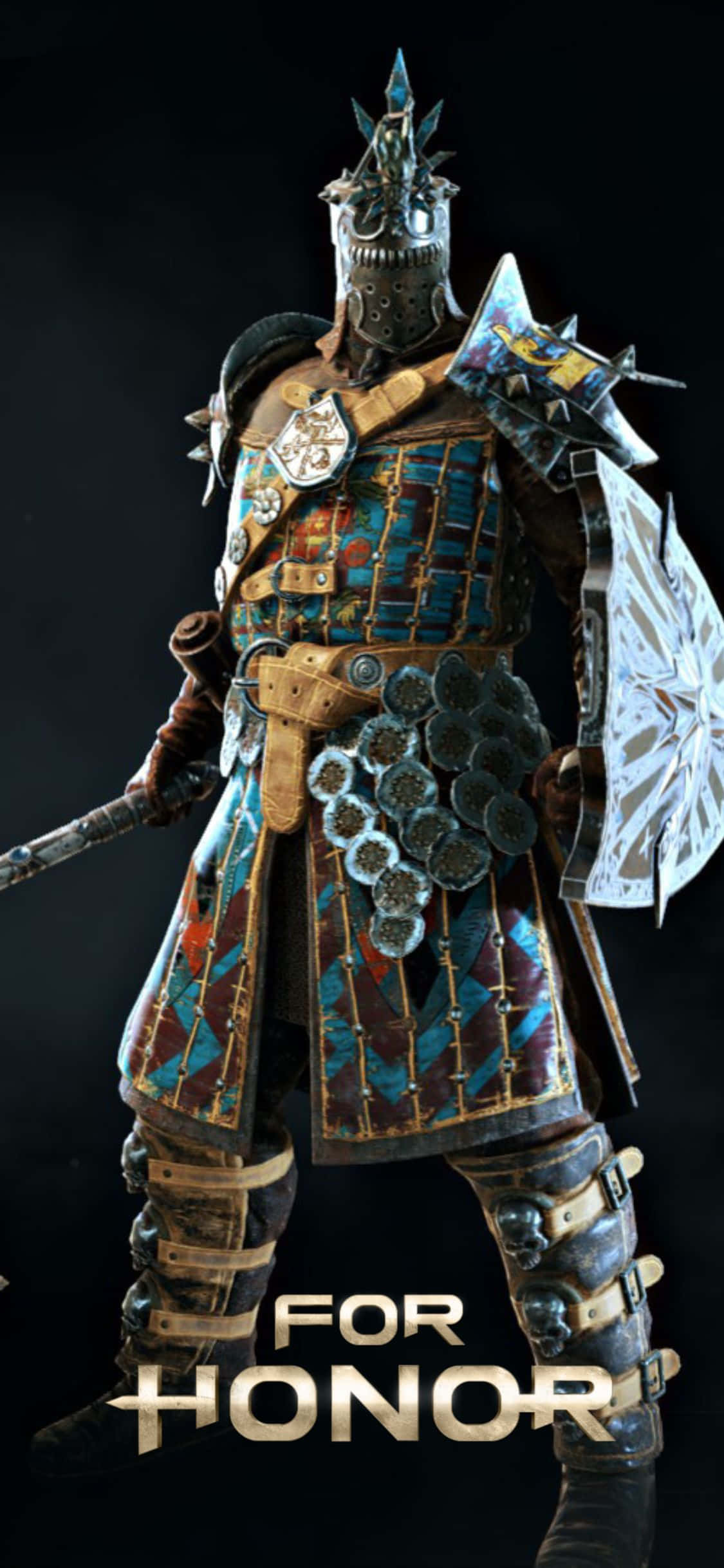 Dominer spillet med den kraftfulle iPhone Xs For Honor Bakgrunner