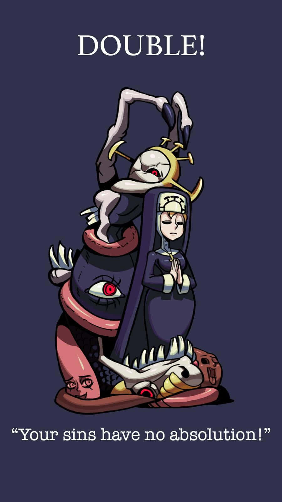 Double fra Skullgirls Bakgrunner