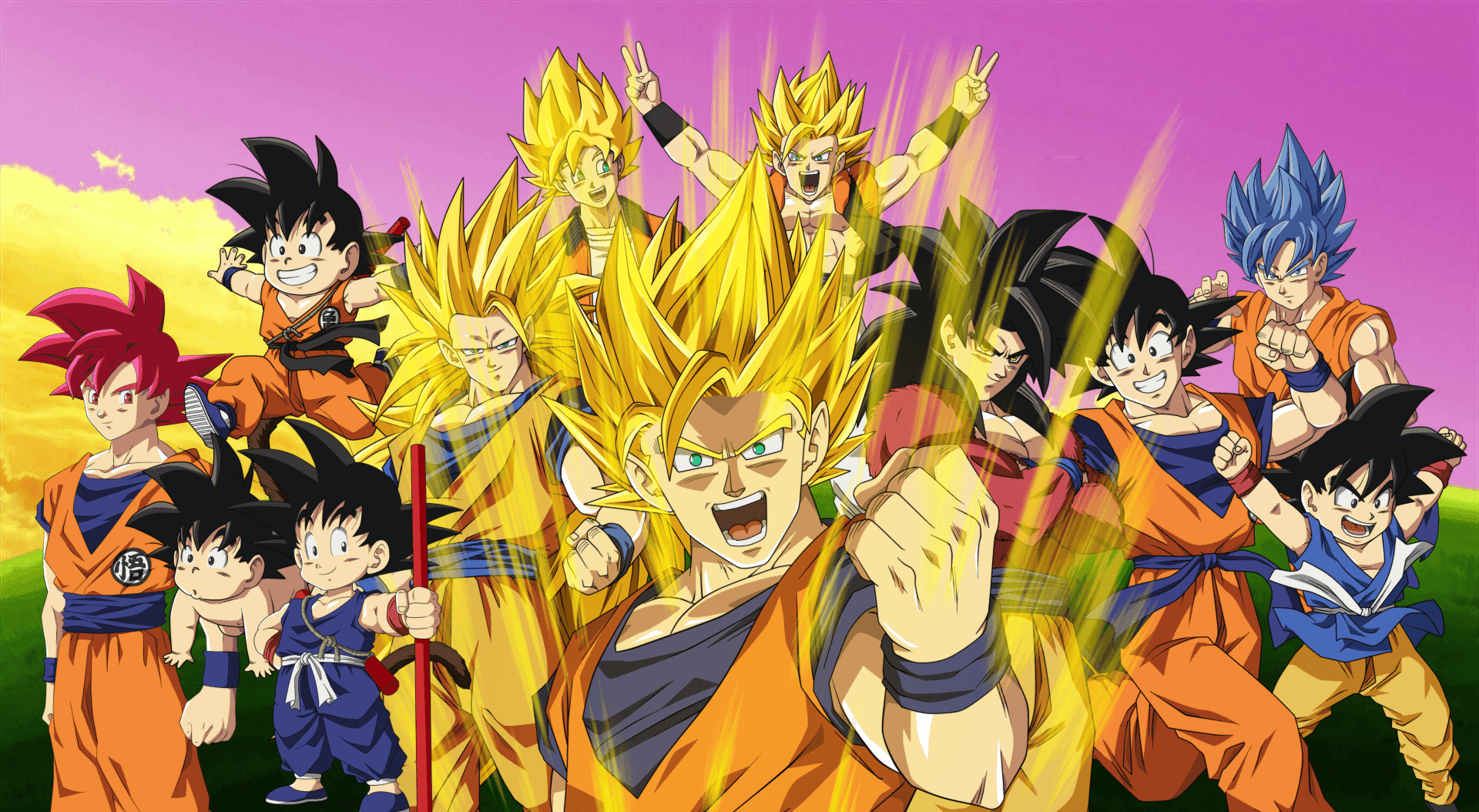 Dragon Ball Super 1920 x 1054 bakgrunn Bakgrunner