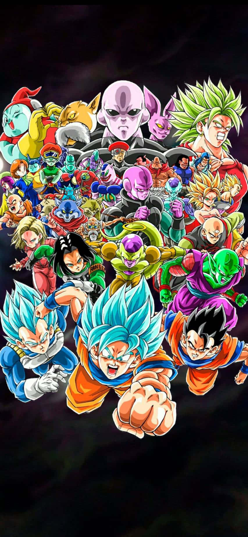 Dragon Ball Z Figurer Bilde Bakgrunner