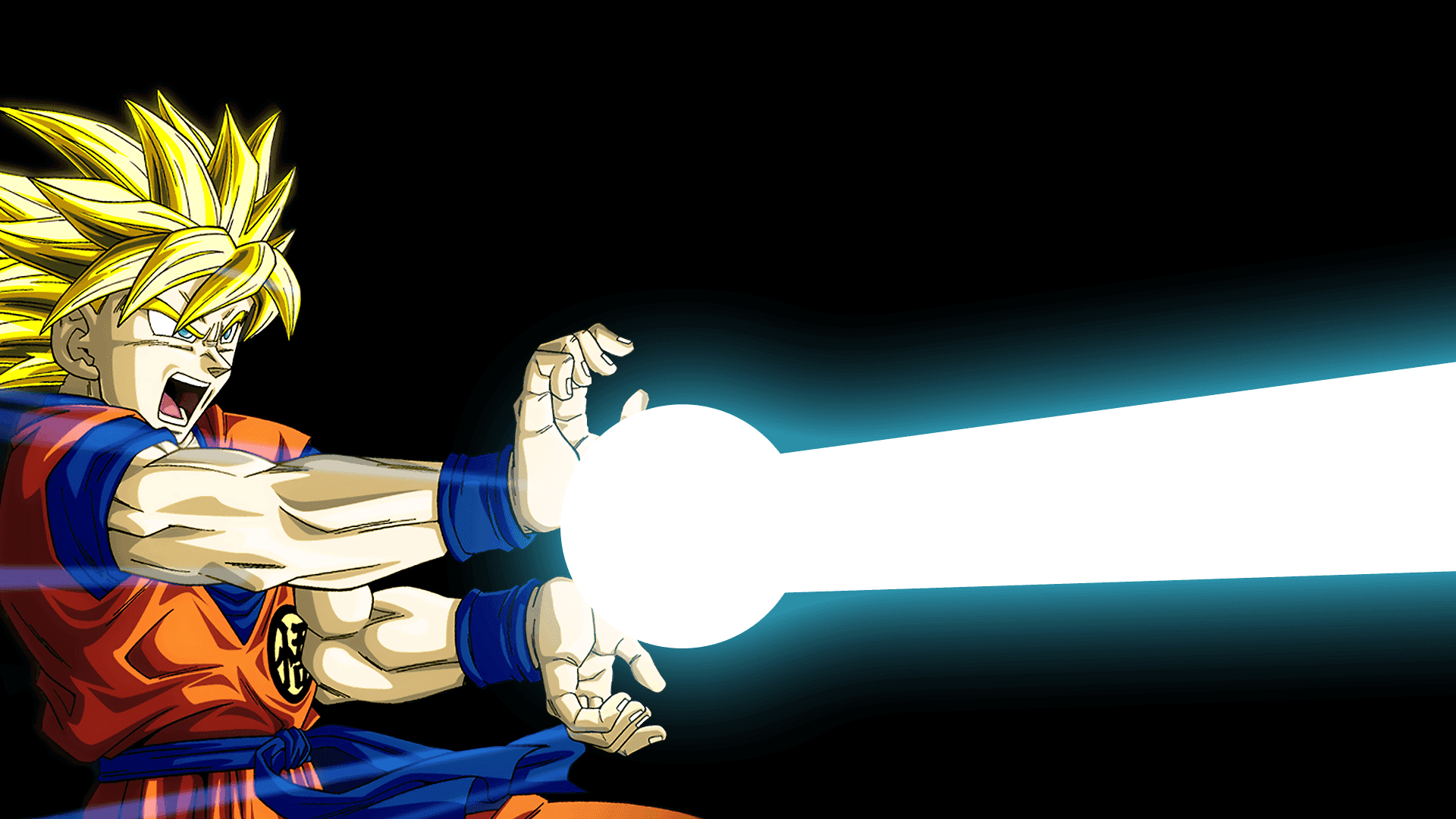 Dragon Ball Z-krigere i intens kamp Bakgrunner