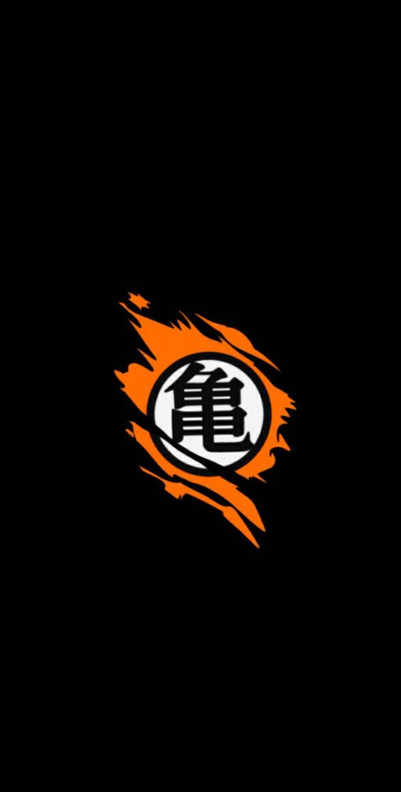 Dragon Ball Z Logo Skilpaddeeremitt Bakgrunner