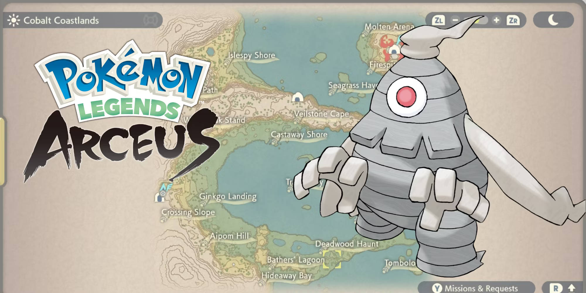 Dusclops Game Map Plakat Bakgrunner