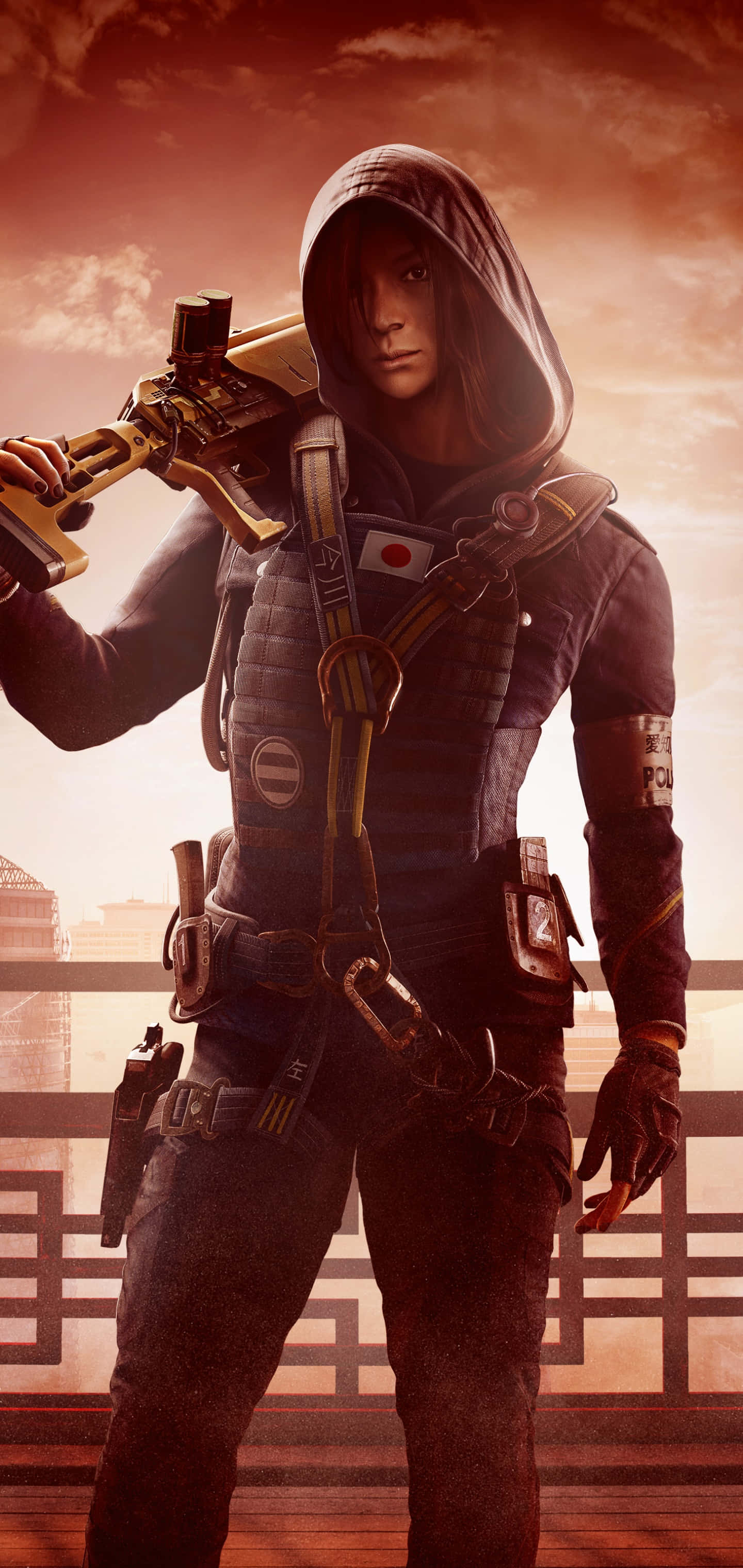 Dykk inn i handlingen til Rainbow Six Siege på Android med denne episke bakgrunnen Bakgrunner
