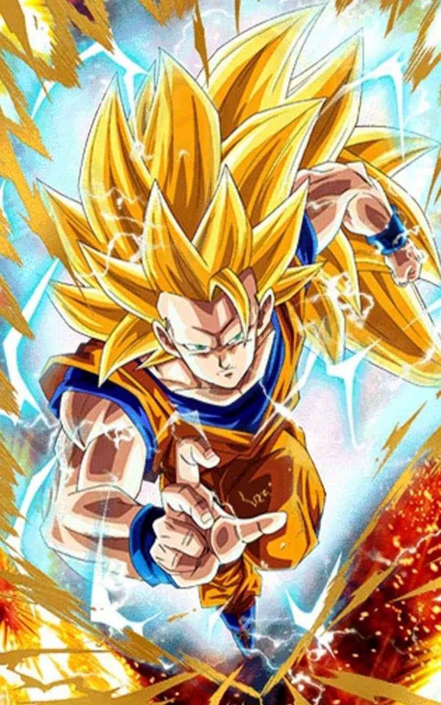Dykk inn i kraften til Super Saiyan Bakgrunner