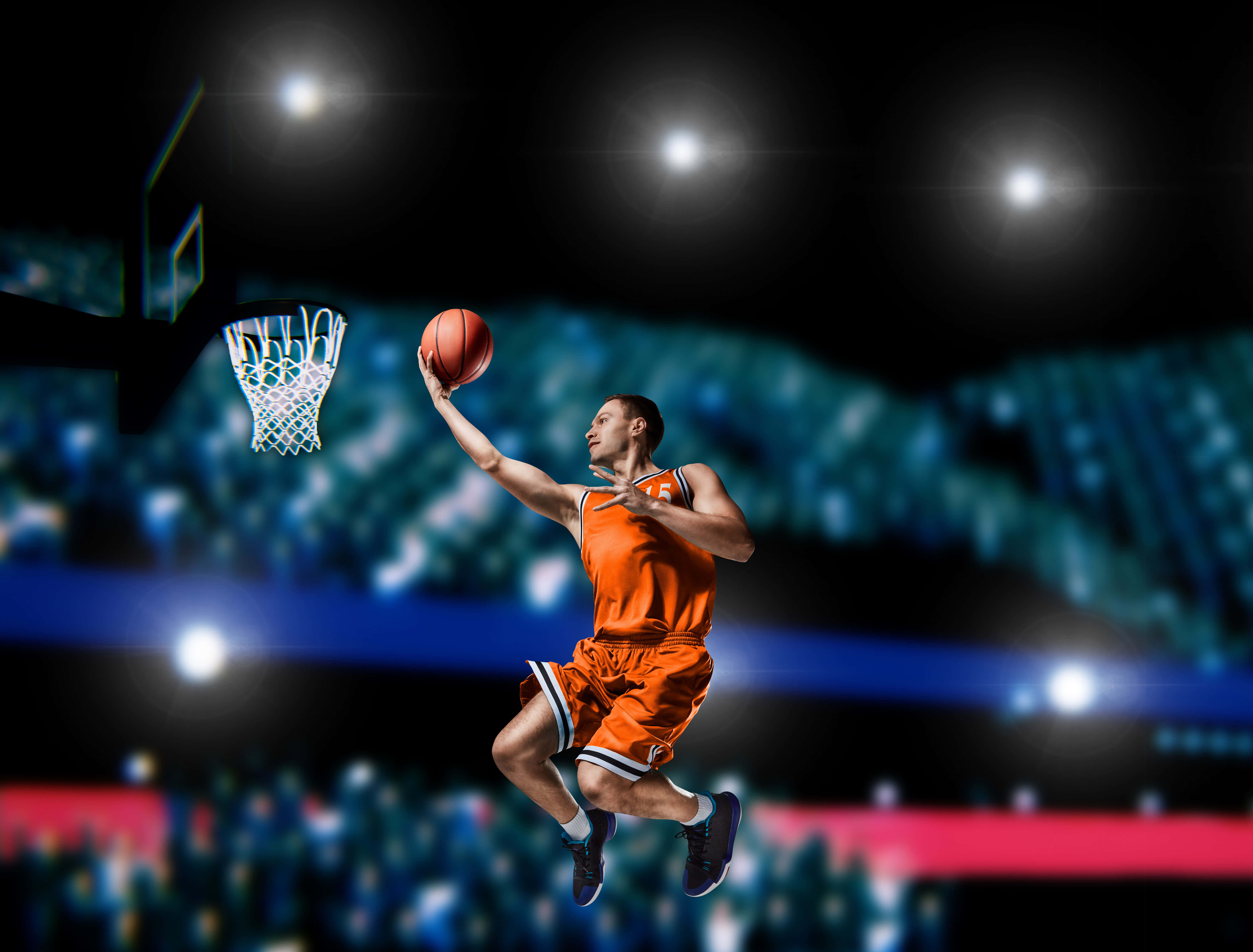 Dyktig ballkontroll fører til suksess i basketball Bakgrunner