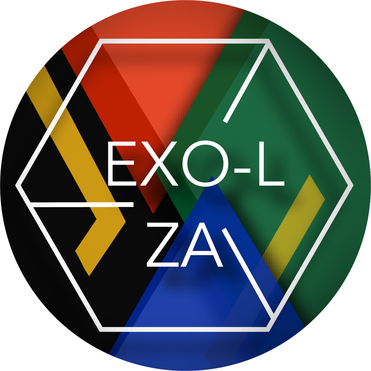 E X O L Fan-logo Design Bakgrunner