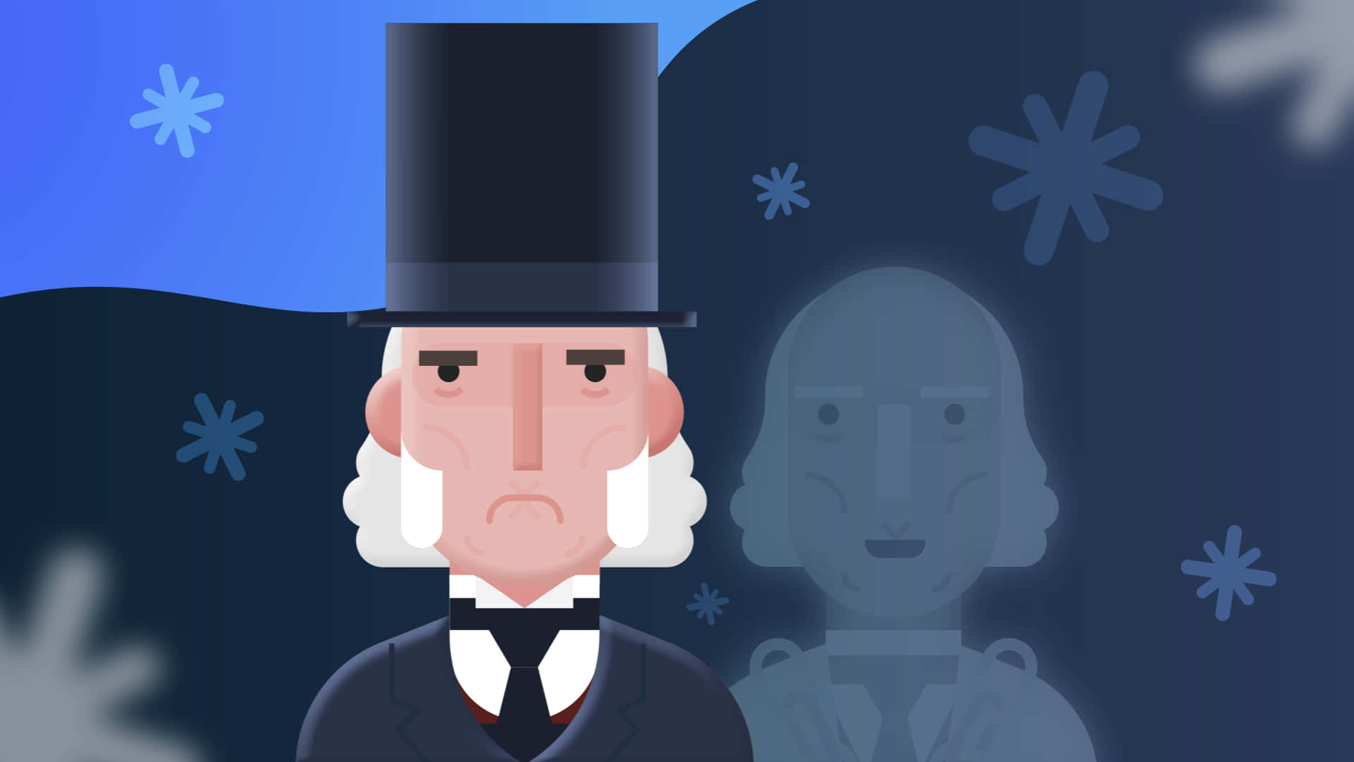 Ebenezer Scrooge i En julefortelling Bakgrunner