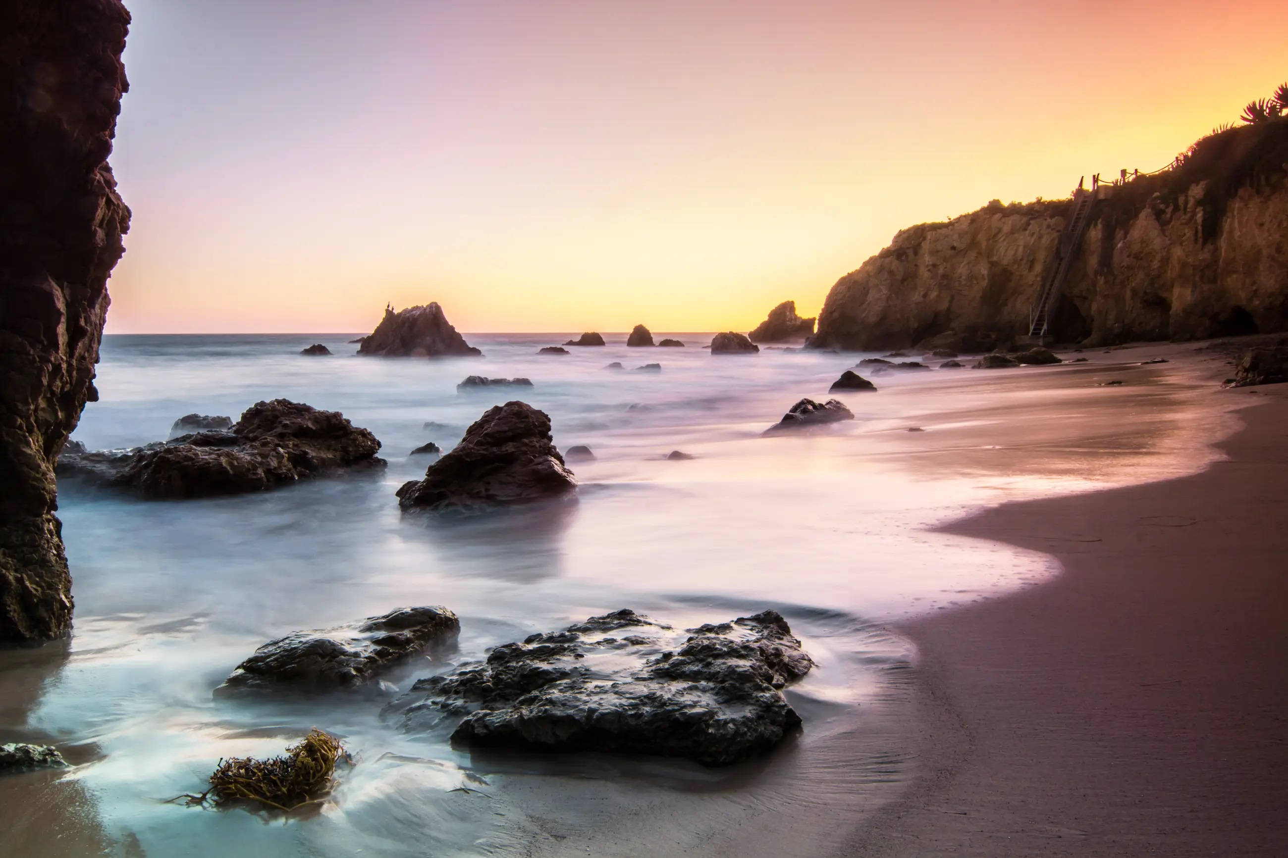 El Matador Los Angeles solnedgang Bakgrunner
