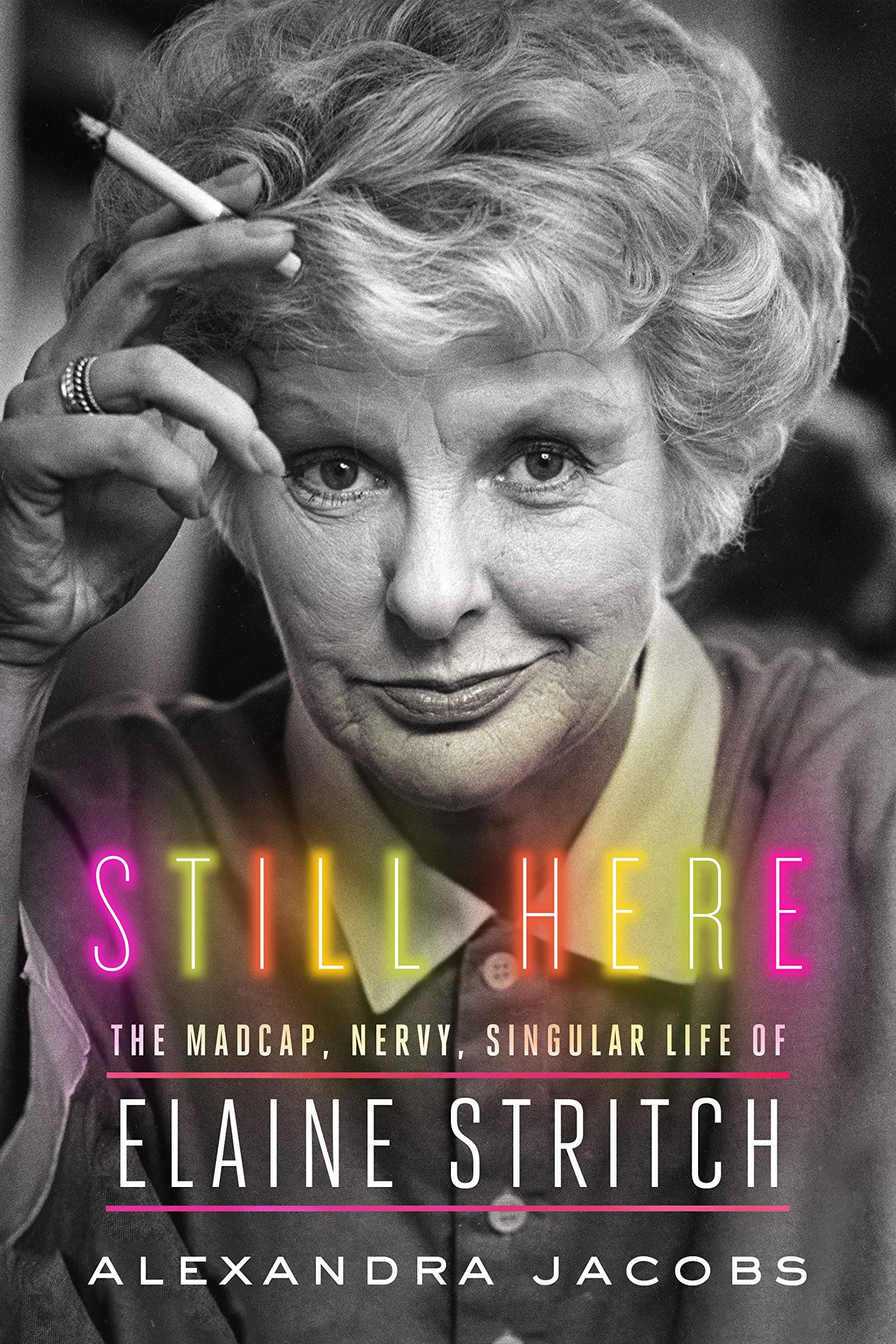 Elaine Stritch Still Here Bokomslag Bakgrunner