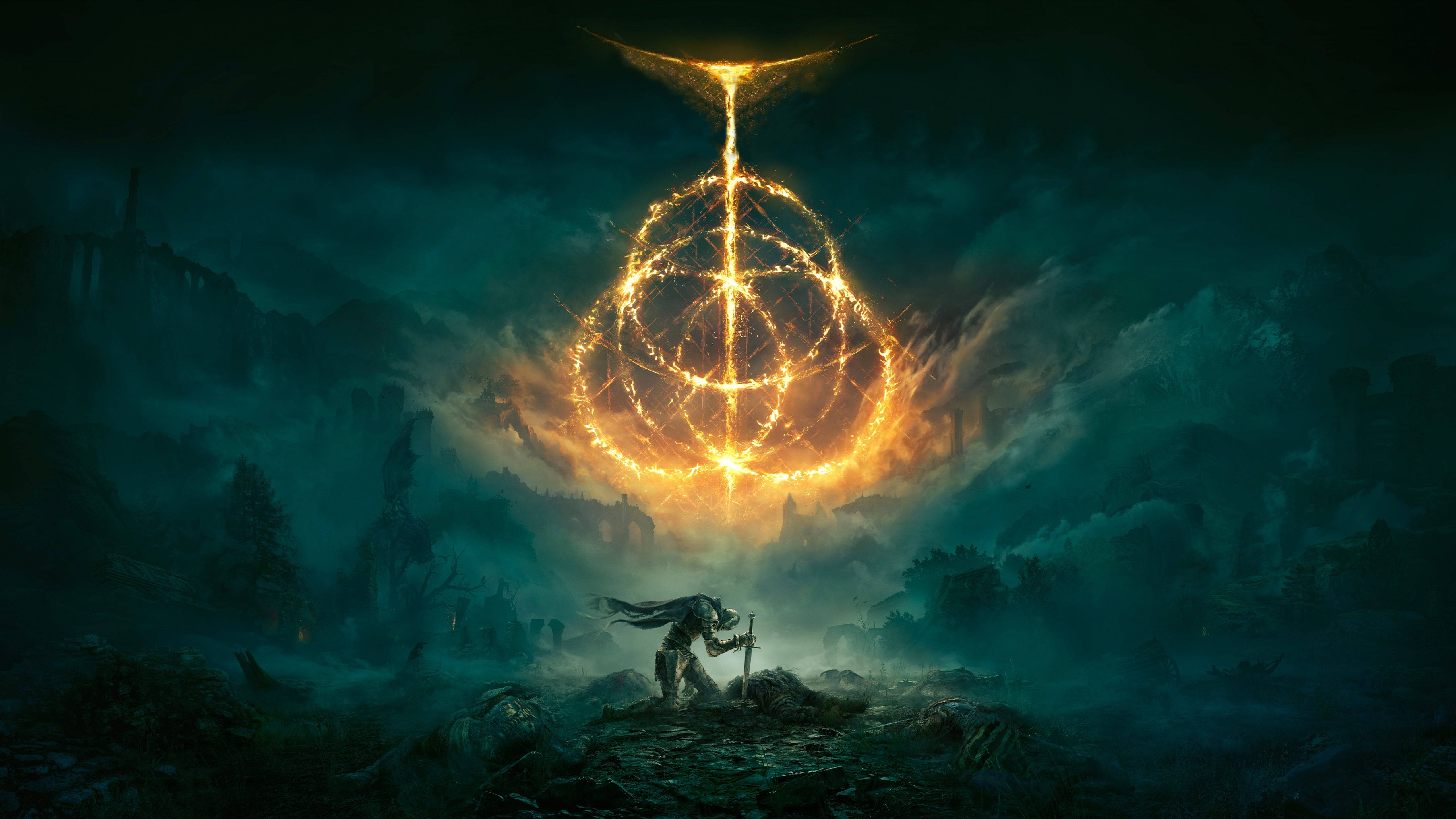 Elden Ring 1080p Spilling Bakgrunner