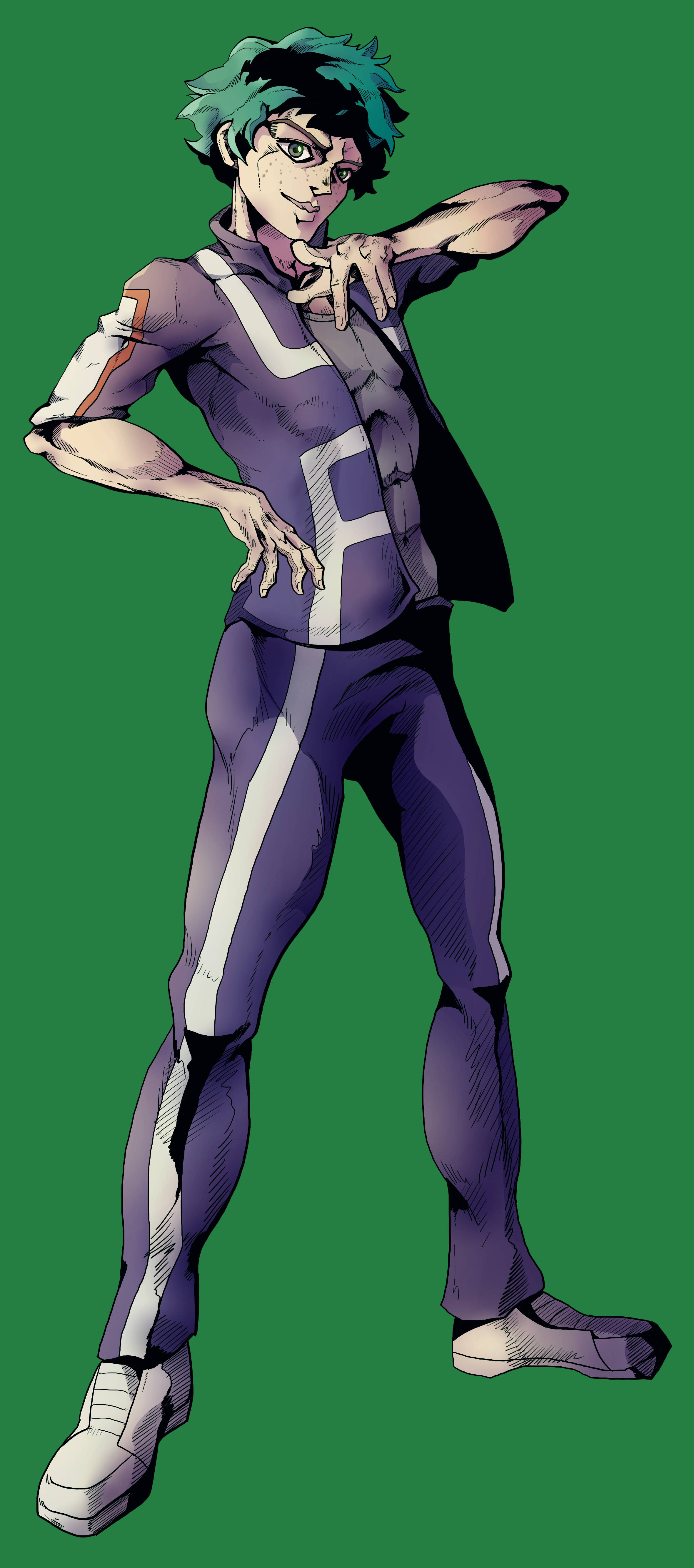 Eldre Izuku Midoriya 4K Bakgrunner