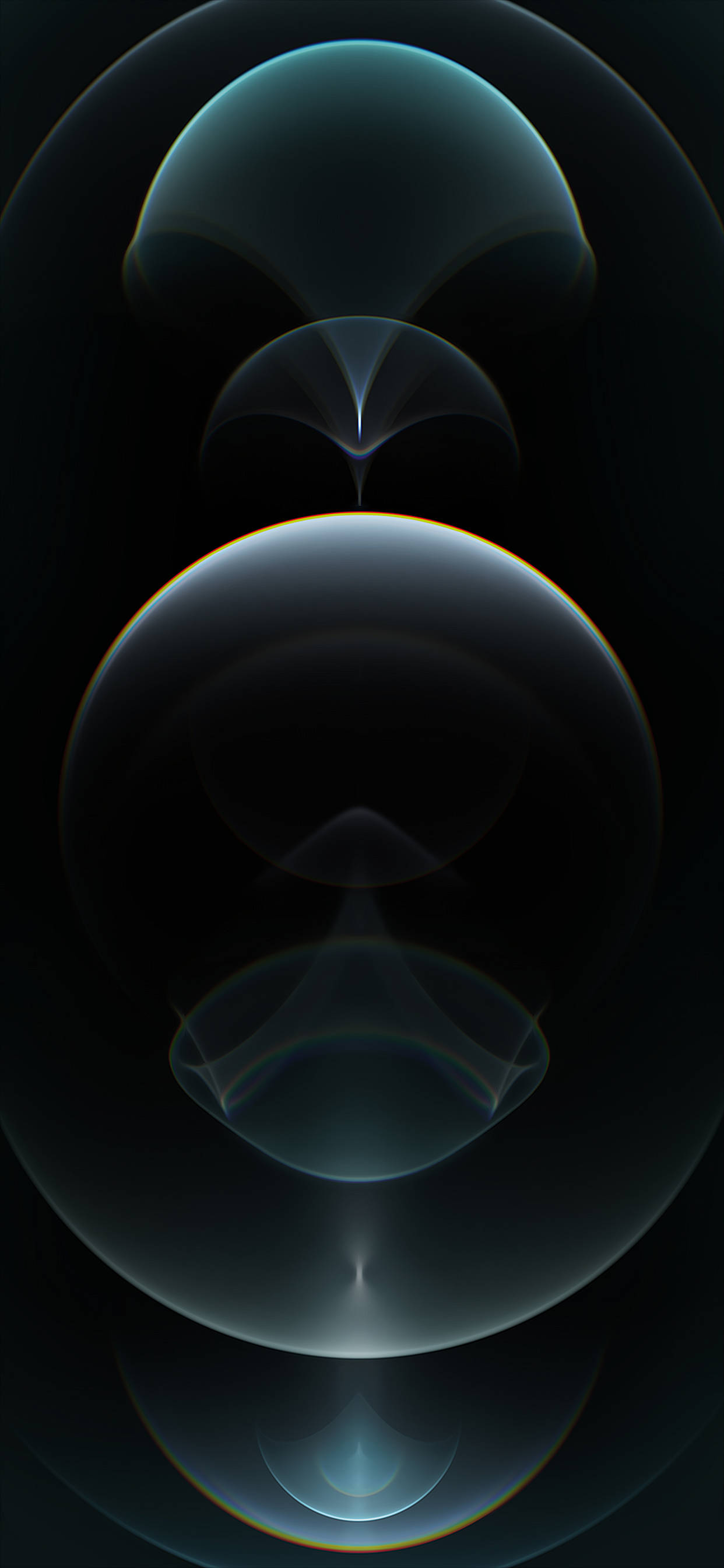 Elegant iPhone 12 Pro i Hvit Bakgrunner