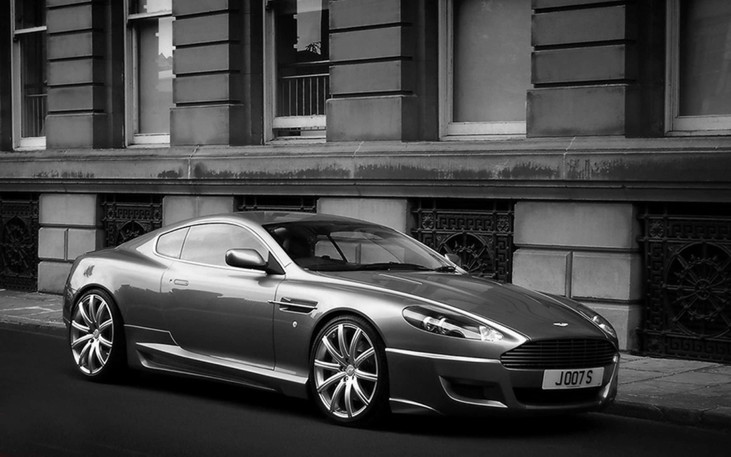 Elegant og luksuriøs Aston Martin DB9 Bakgrunner