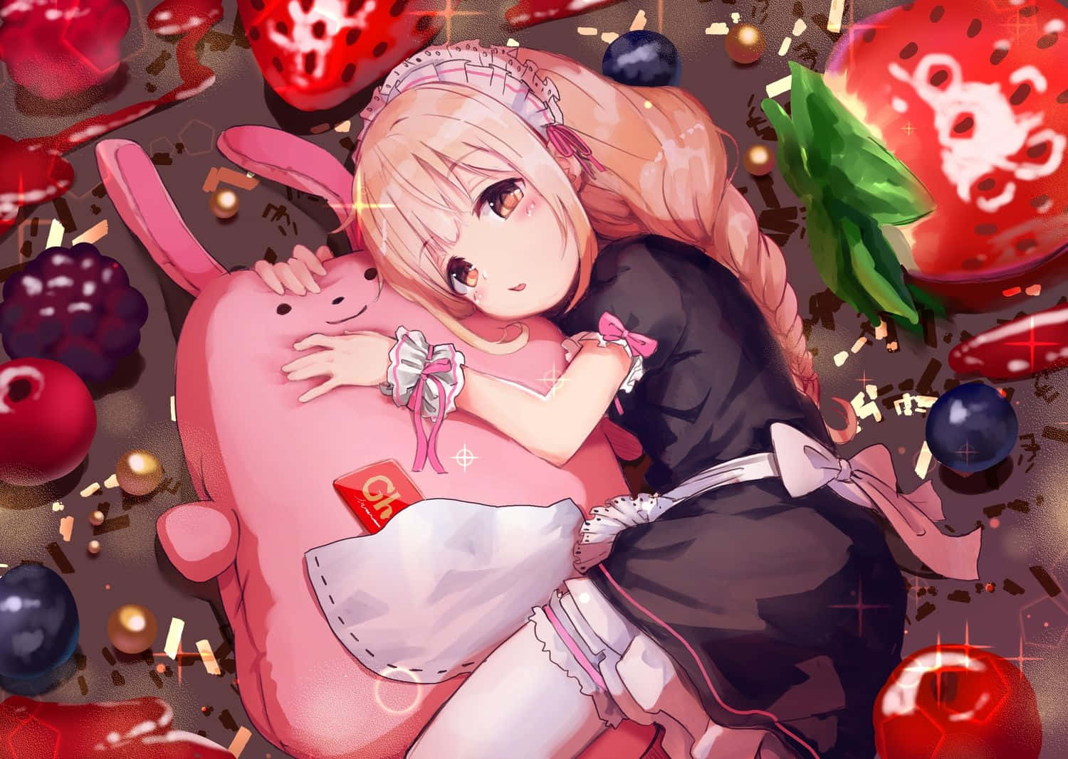 Elsk den rosa anime-estetikken! Bakgrunner