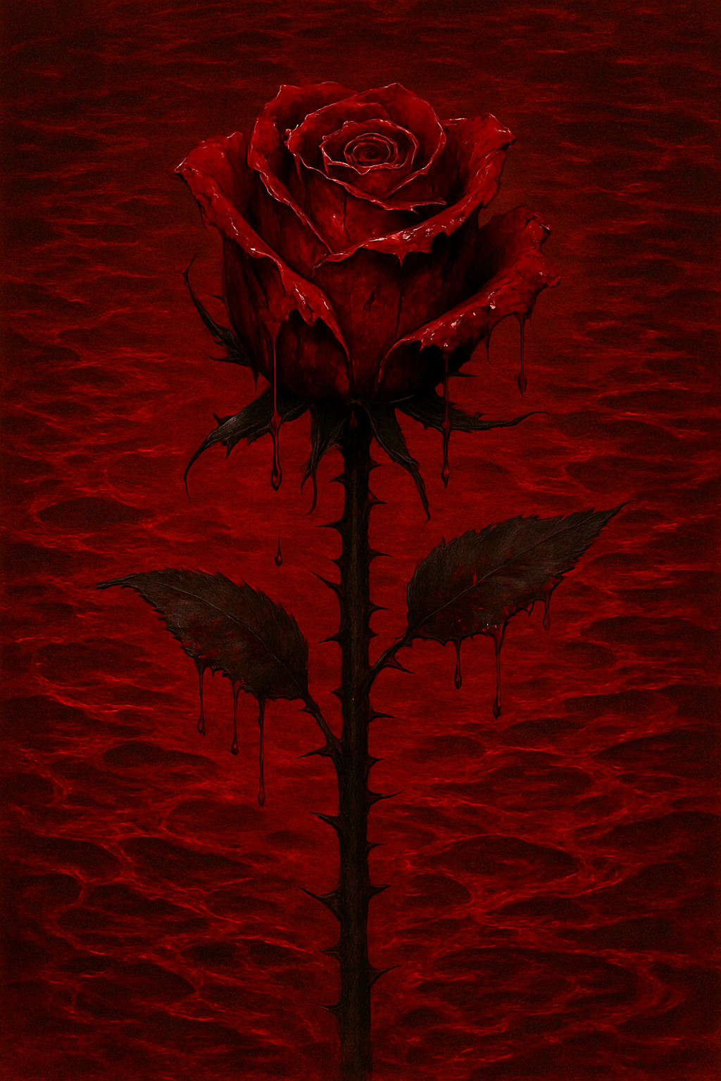 En blodig rose fra helvete Bakgrunner