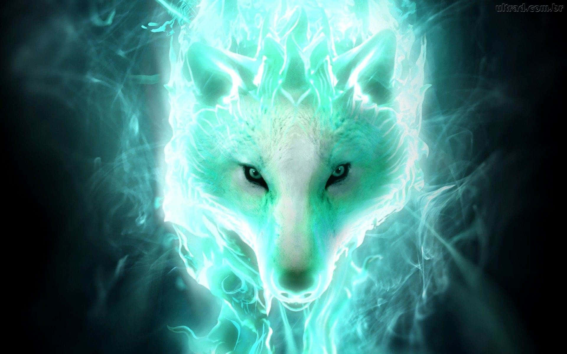 En gutt og hans vennlige varulv som sett i filmen Super Cool Wolf Bakgrunner