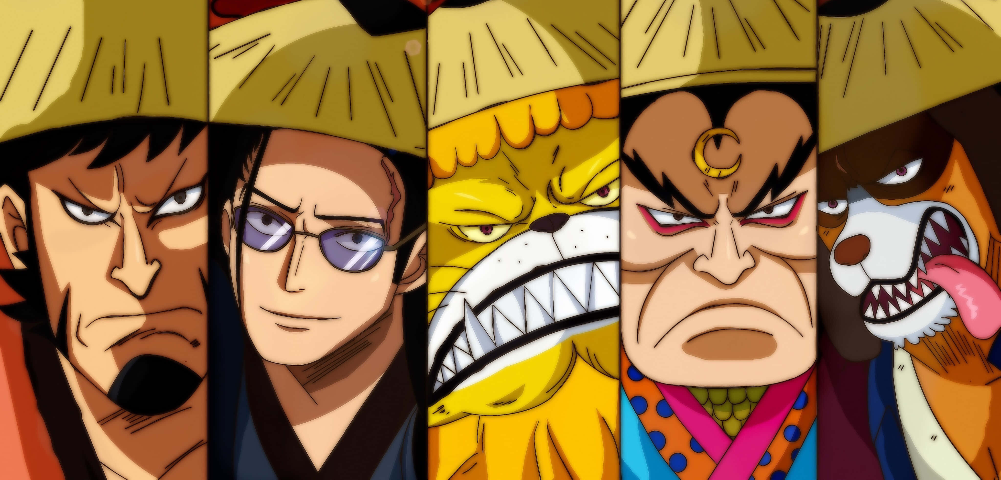 En høyoppløst bakgrunn fra den populære anime-serien: One Piece Bakgrunner