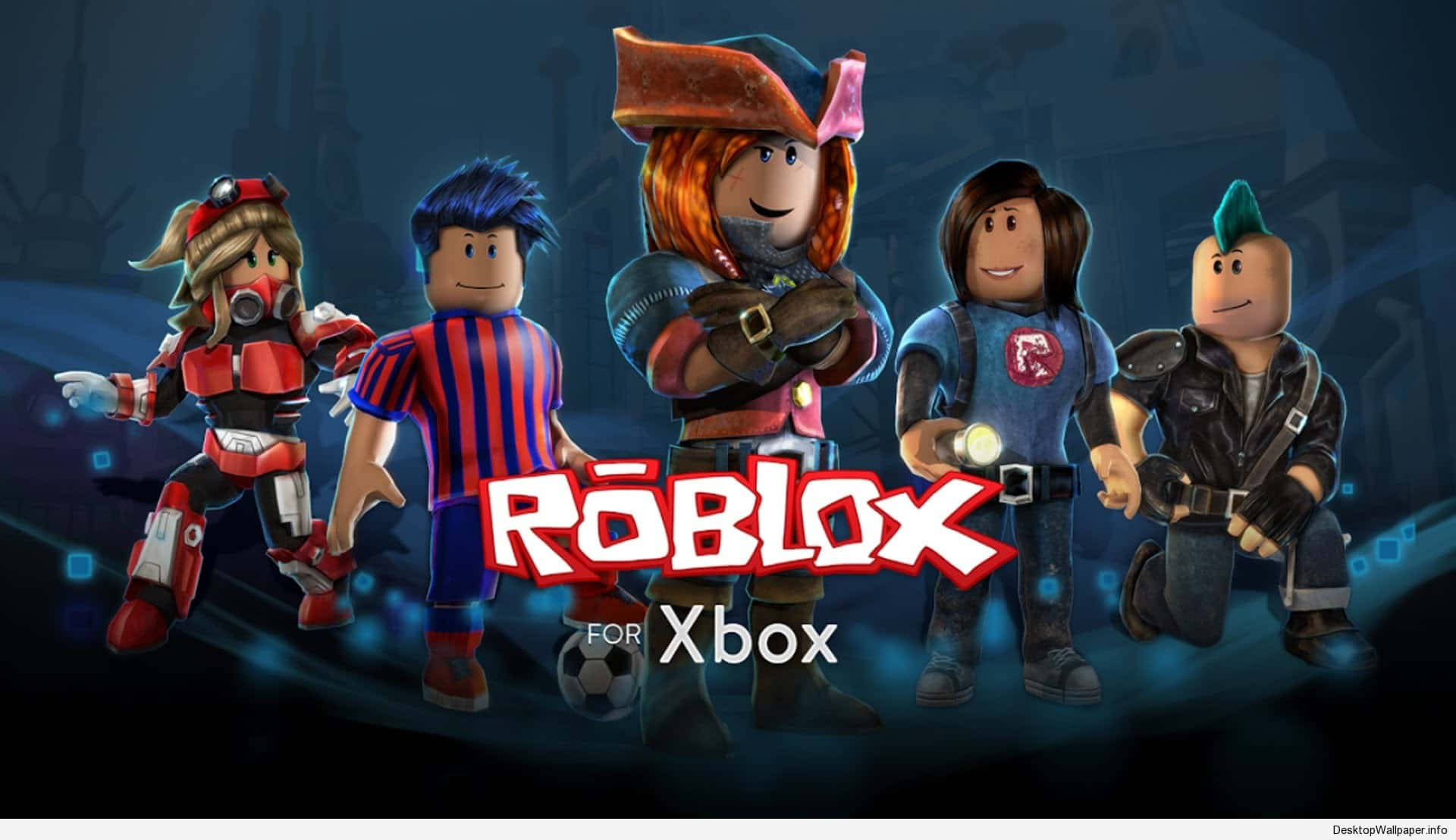En kul Roblox-plakat til Xbox – Fordyp deg i en episk spillverden! Bakgrunner