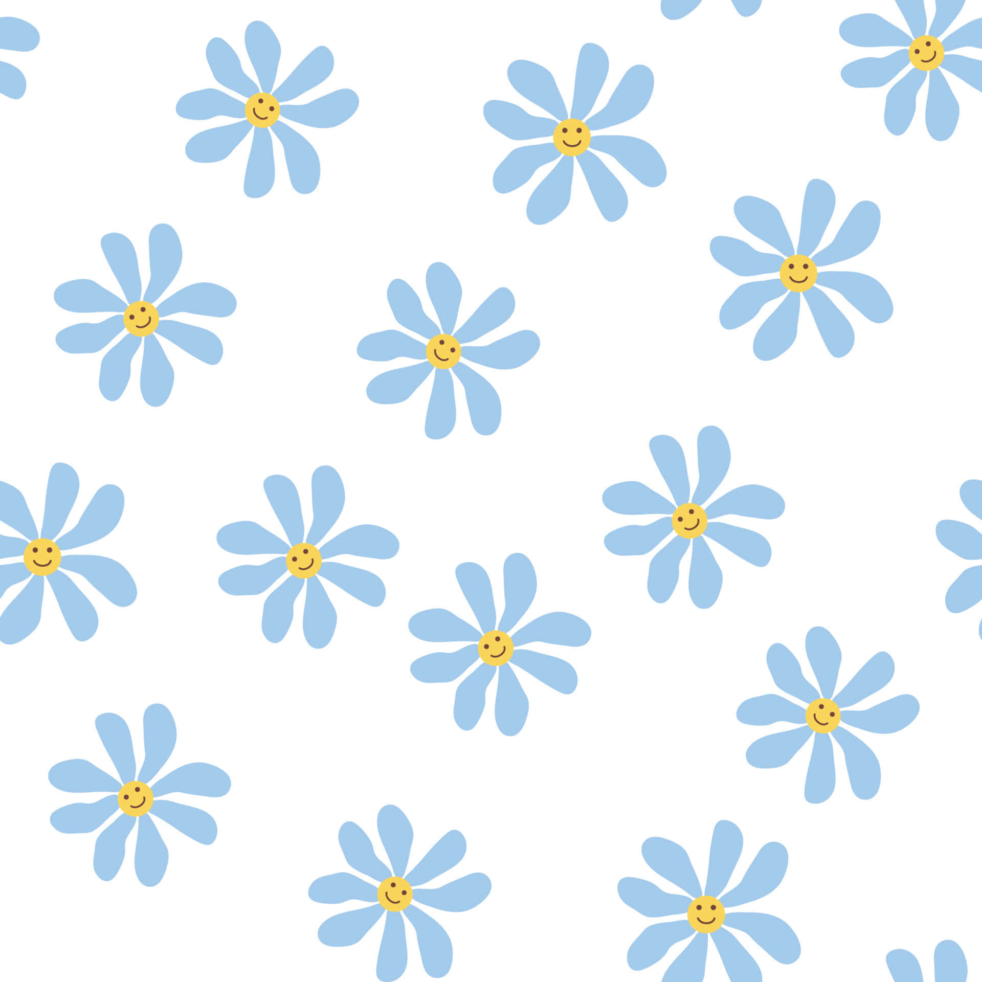 En livlig 70-tallsinspirert blomsterdesign. Bakgrunner