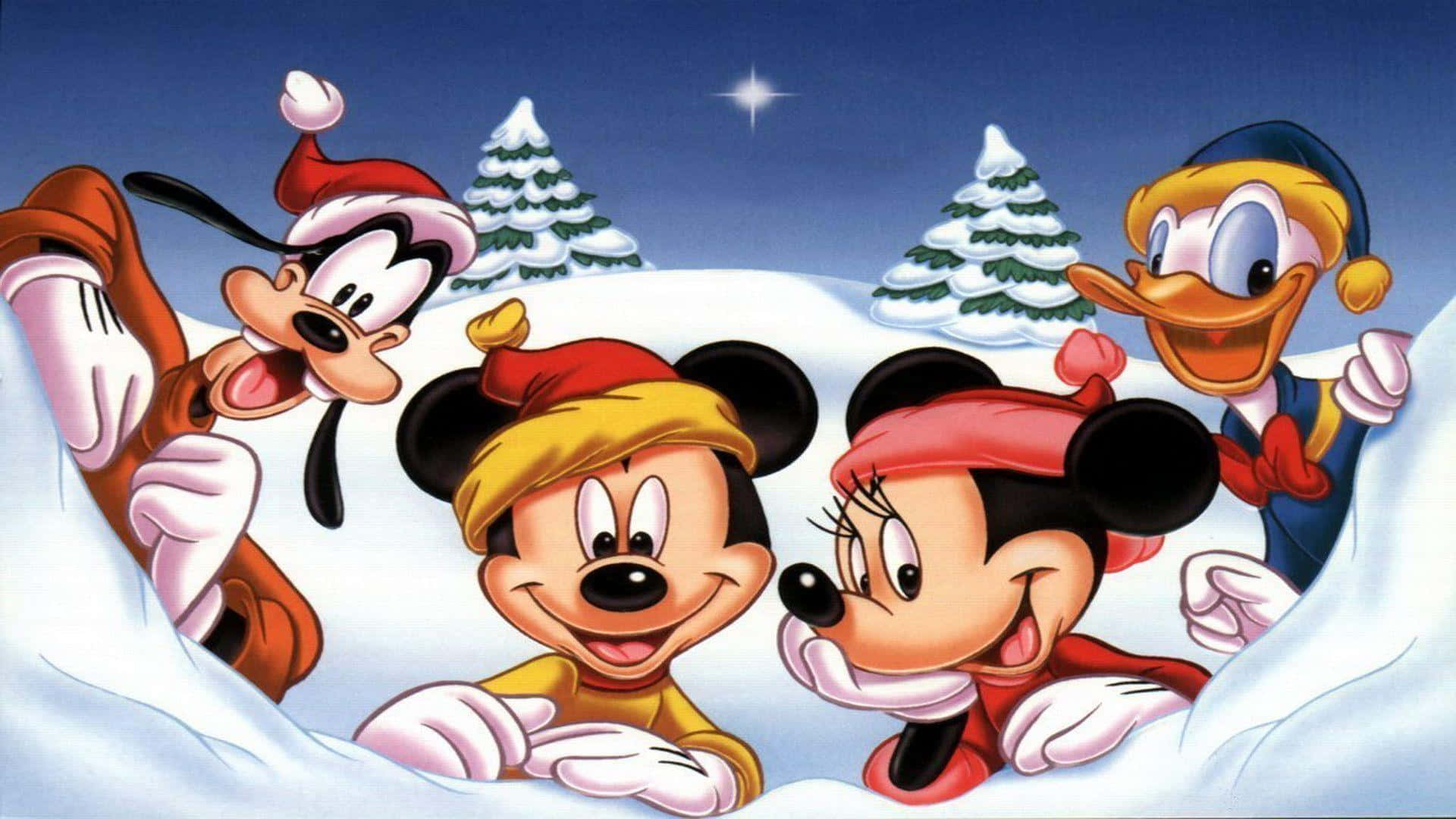 En magisk jul med Disney Bakgrunner