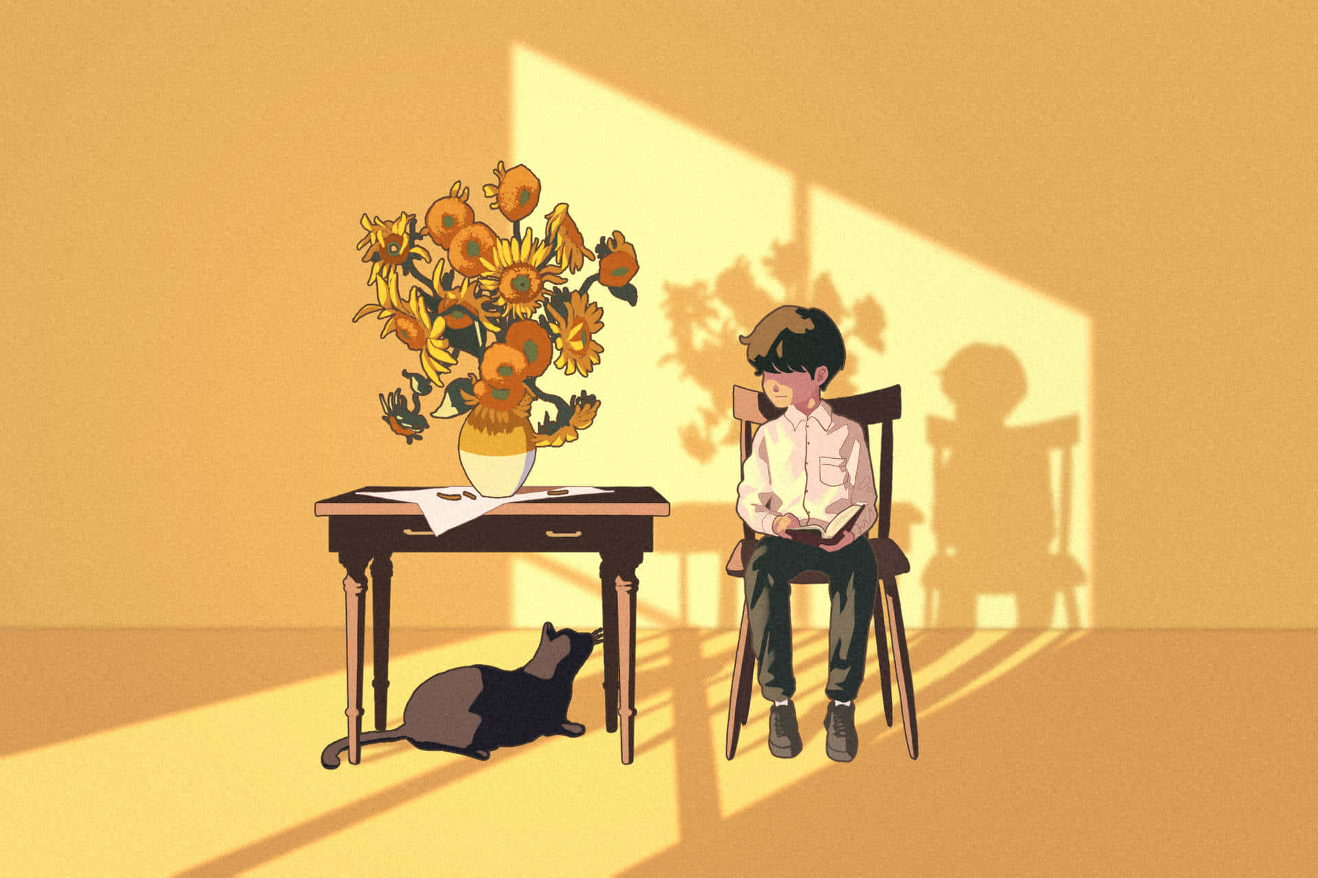 En mystisk verden av anime-estetikk Bakgrunner