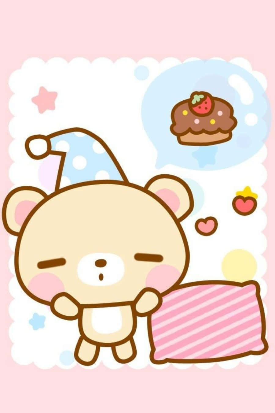 En søt og munter kawaii-verden Bakgrunner