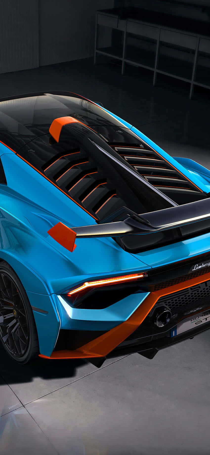 En Stilfull Pixel 3xl Lamborghini som Viser Sin Luksus Bakgrunner