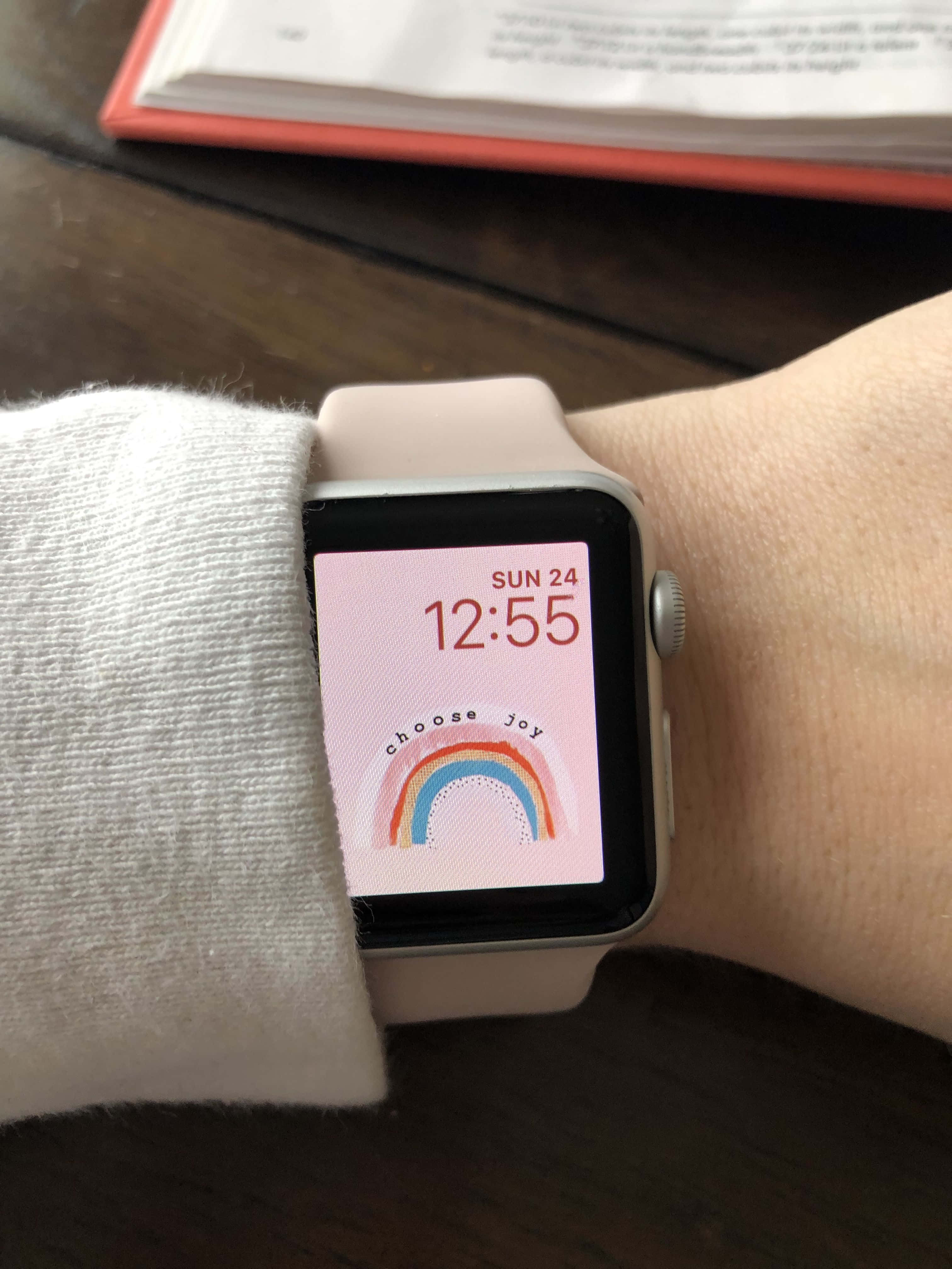 En stilig og funksjonell Apple Watch Bakgrunner
