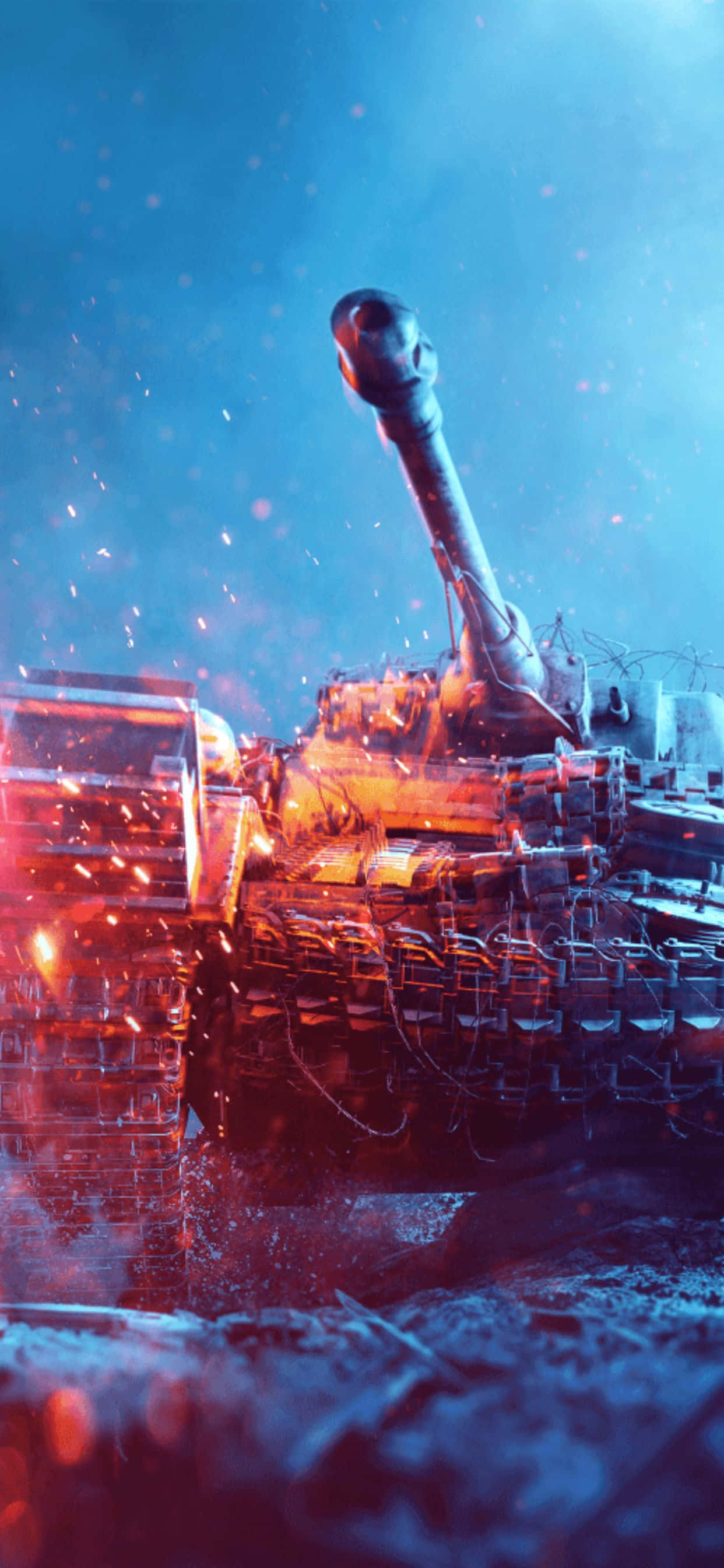 En truende Battlefield V-scene Bakgrunner