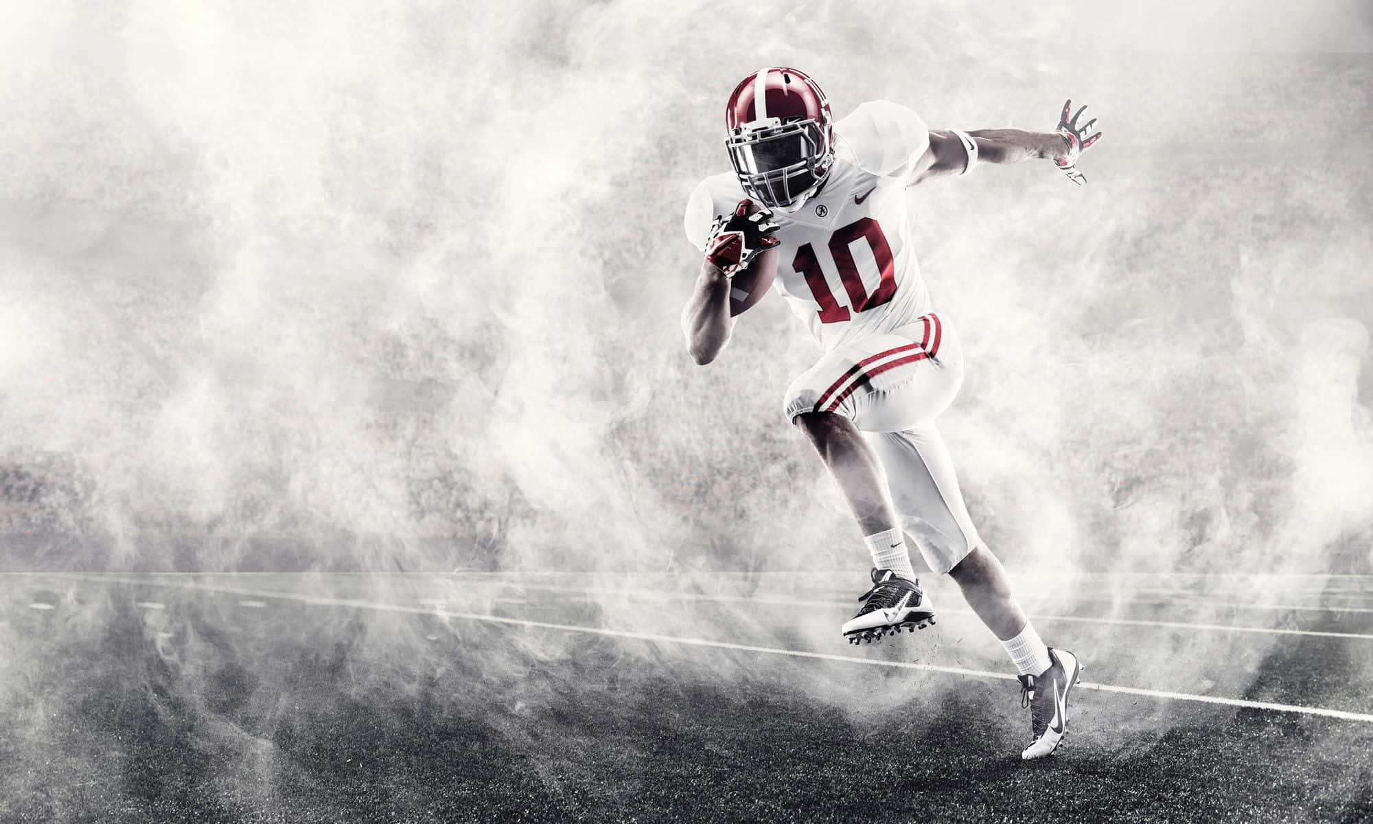 Energisk Alabama Football-spiller Bakgrunner