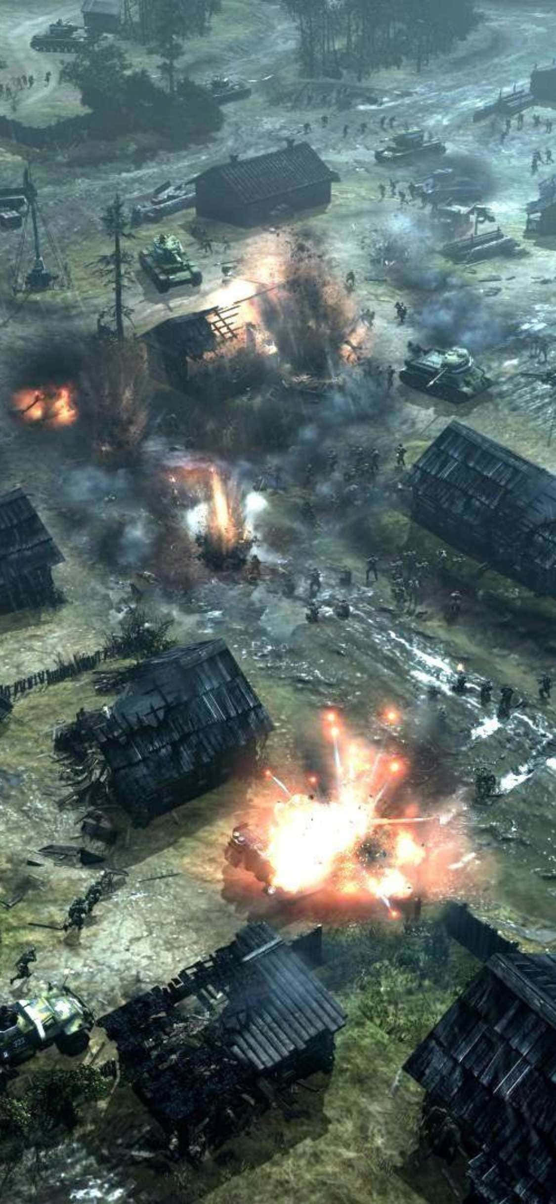 Engasjerende krigsspill på iPhone XS: Company of Heroes 2 Bakgrunner