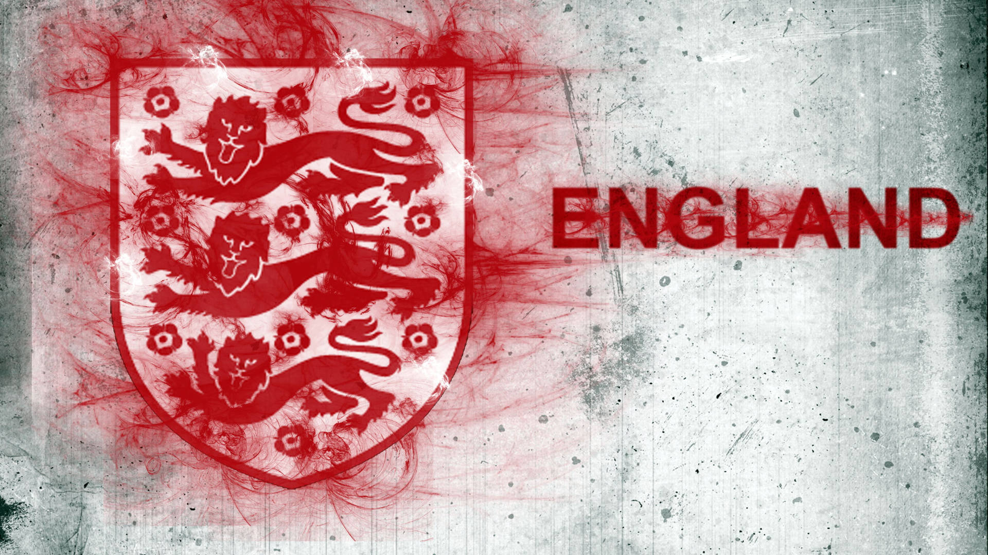 England Football Vegg med Graffitimerke Bakgrunner
