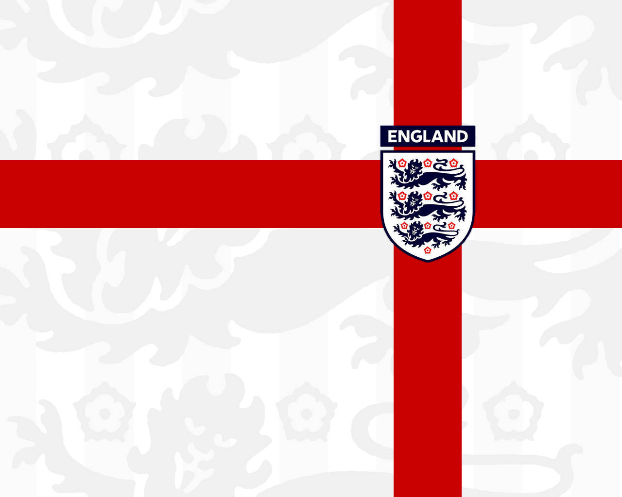 England Football Løver Roser Bakgrunner