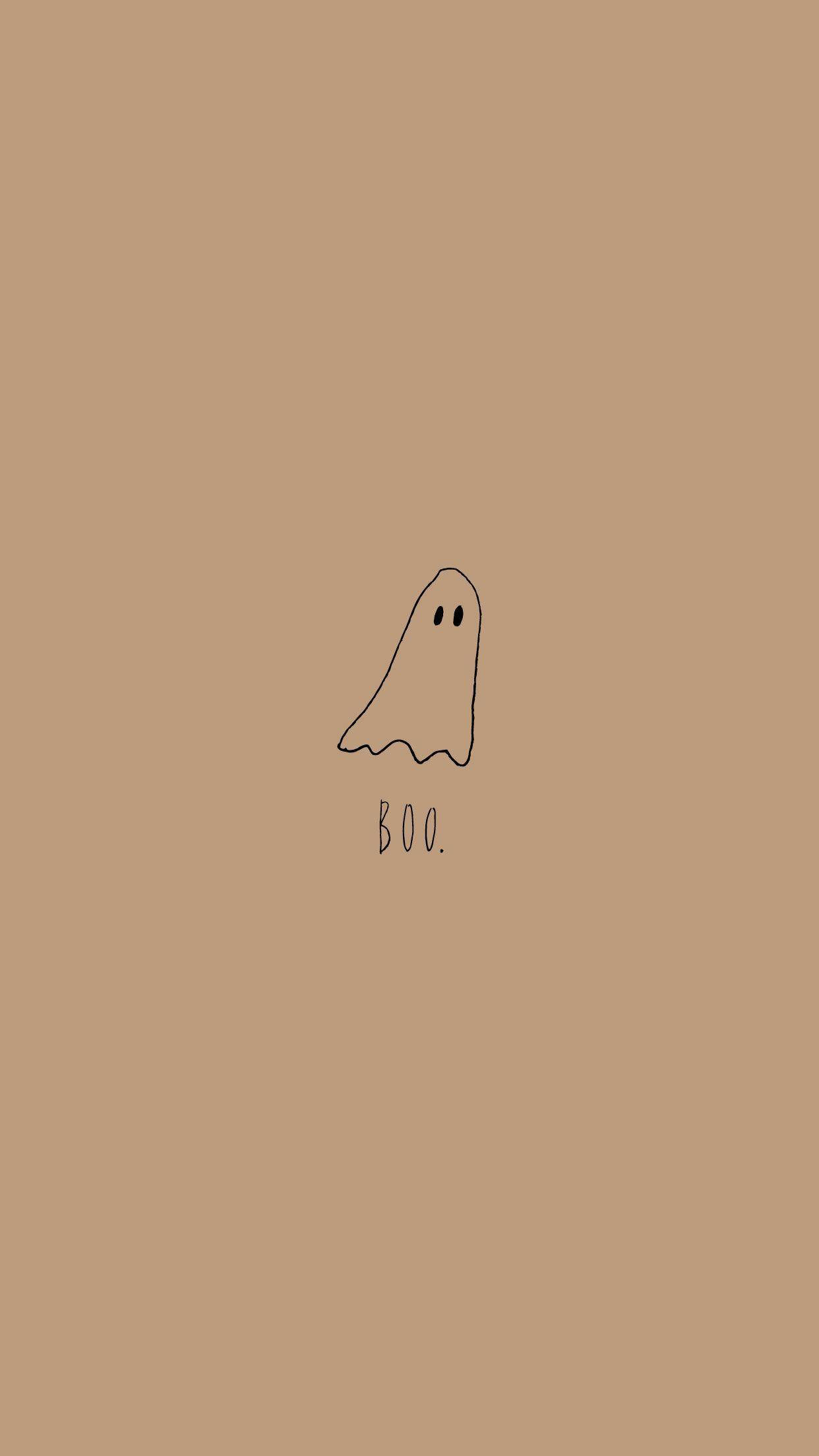 Enkel estetisk Boo Bakgrunner