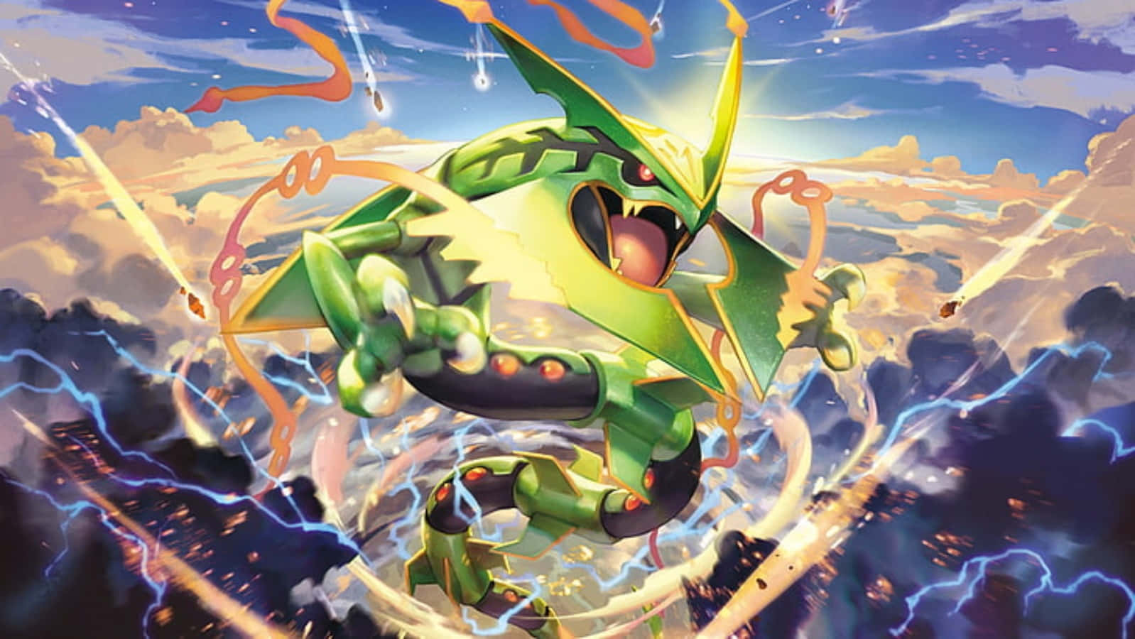 Episk kamp mellom legendariske Pokémon Bakgrunner