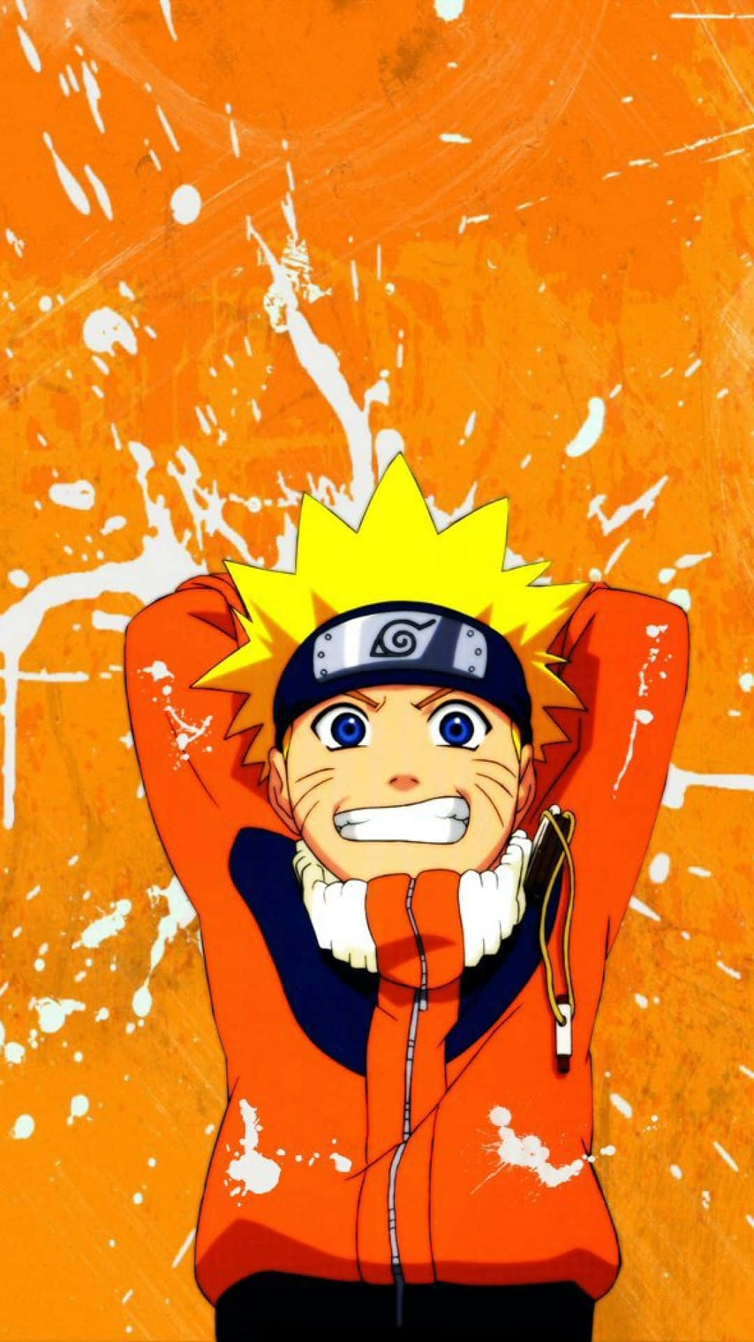 Episk Naruto-kampscene mobilbakgrunn Bakgrunner