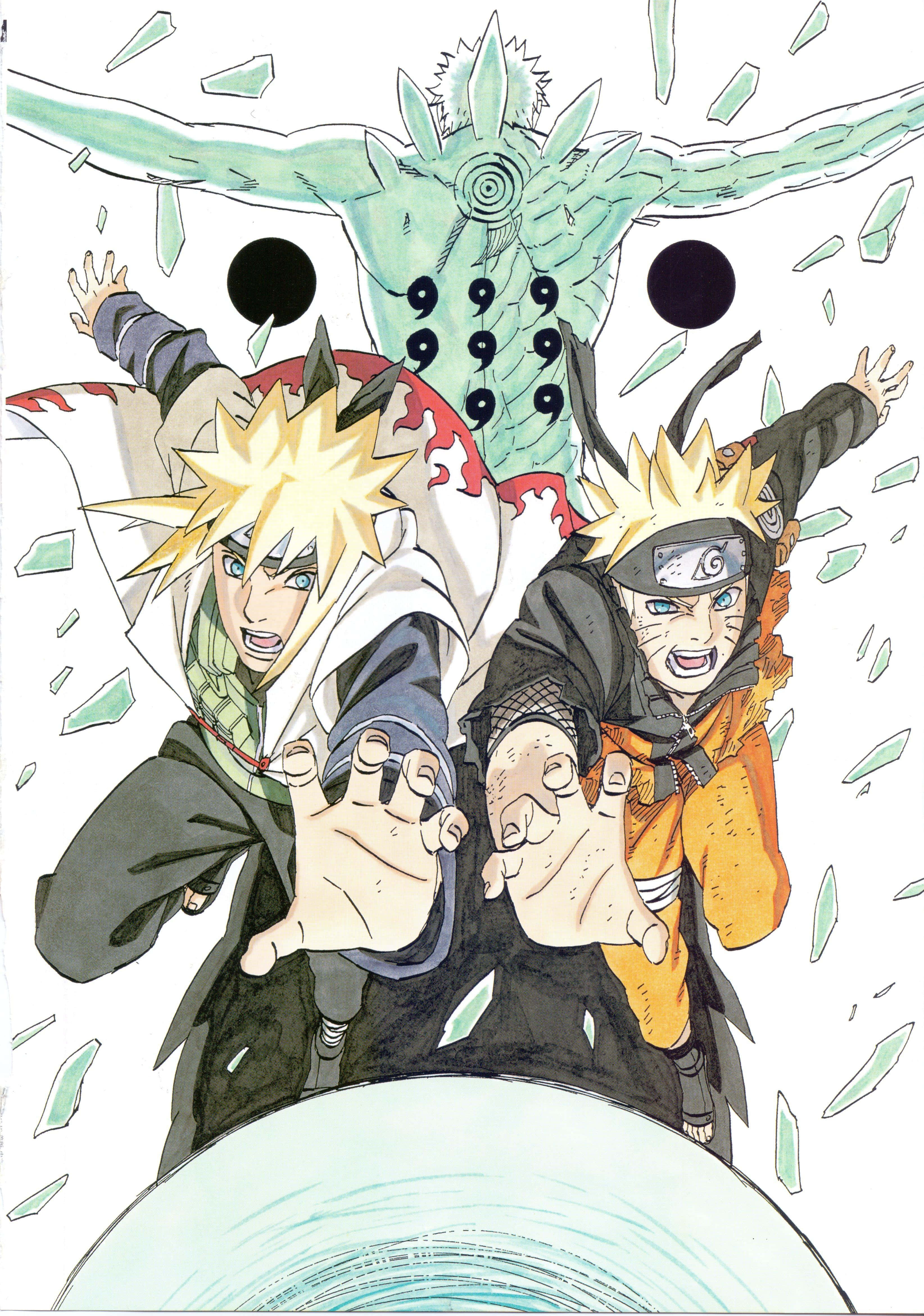 Episk Naruto Uzumaki Telefonbakgrunn Bakgrunner