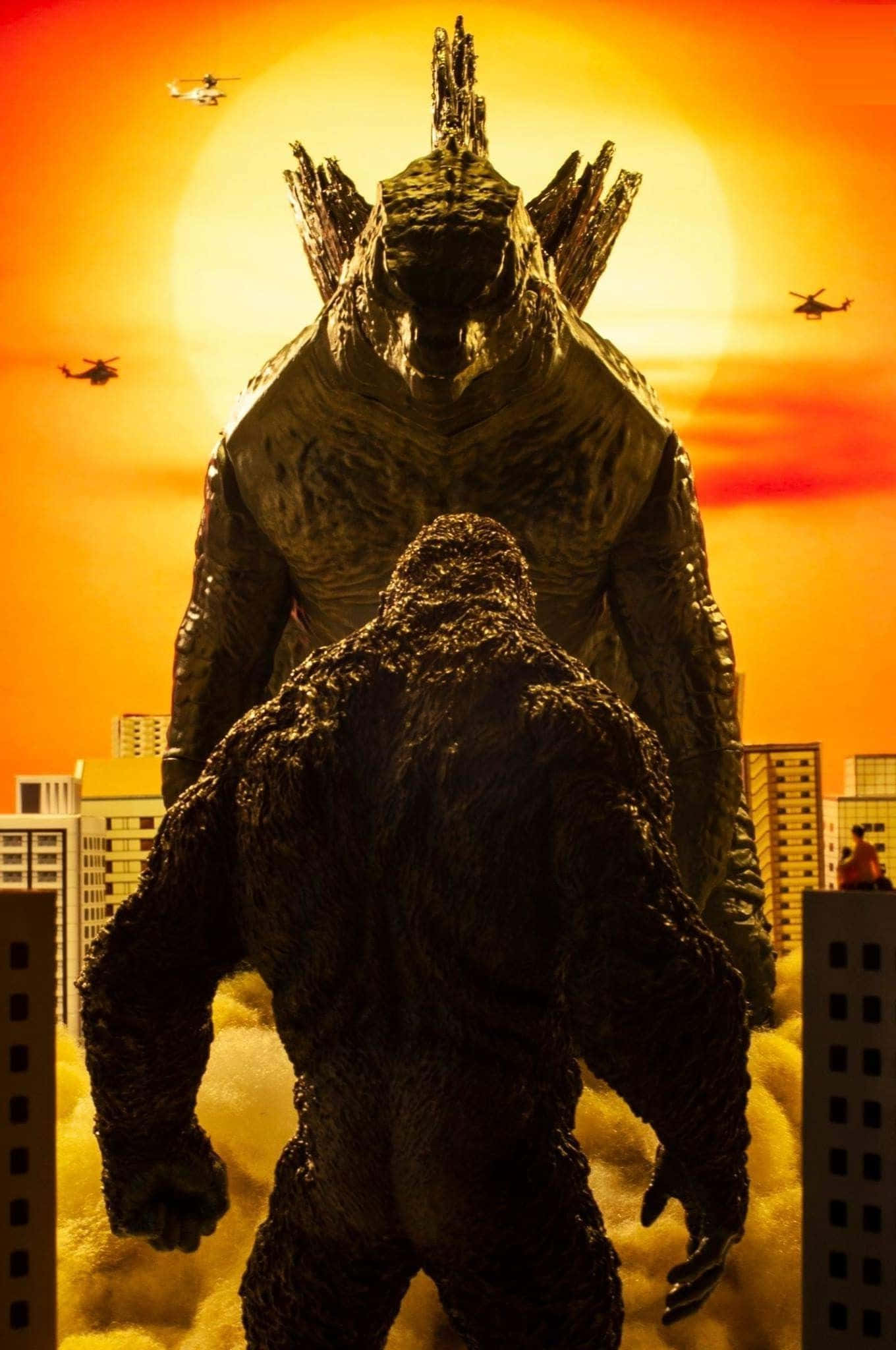 Episk oppgjør mellom Godzilla og Kong Bakgrunner
