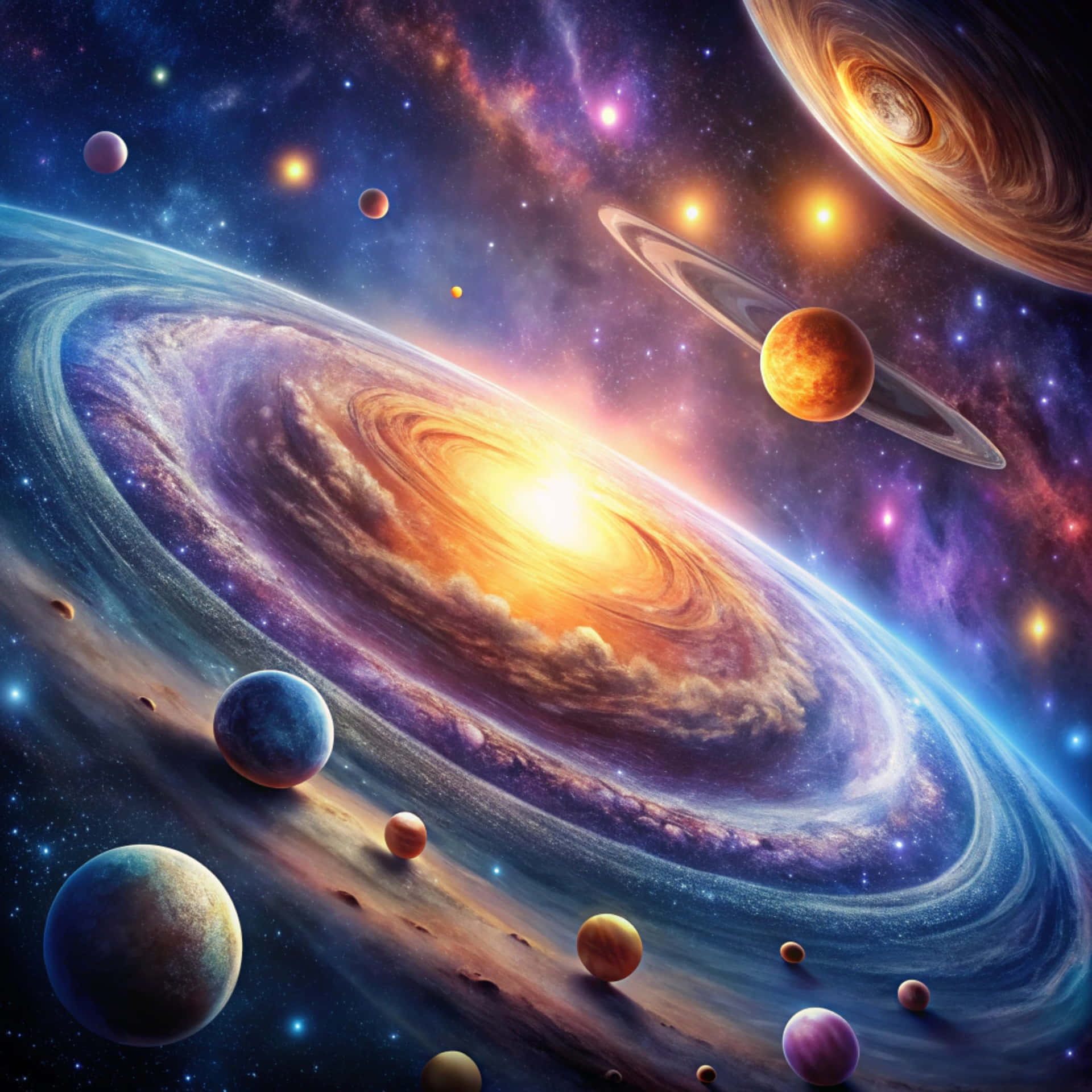 astronomi, himmellegeme, eksplosjon, fantasi, galakse, tåke, bane, planet, vitenskap, skinnende, univers, asteroide, komet, kosmisk, dramatisk, glødende, majestetisk, meteor, nattehimmel, ytre rom — Nattehimmel GIF Bakgrunner
