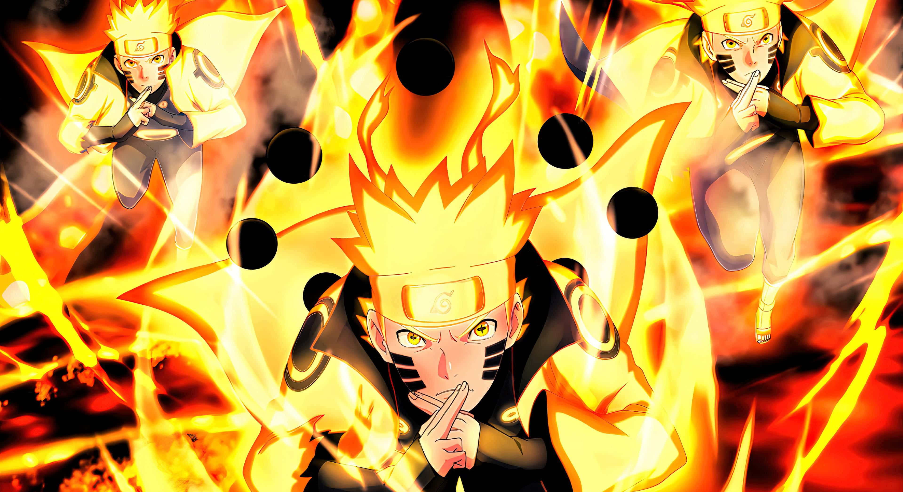 Episk øyeblikk fra Naruto Shippuden-serien Bakgrunner