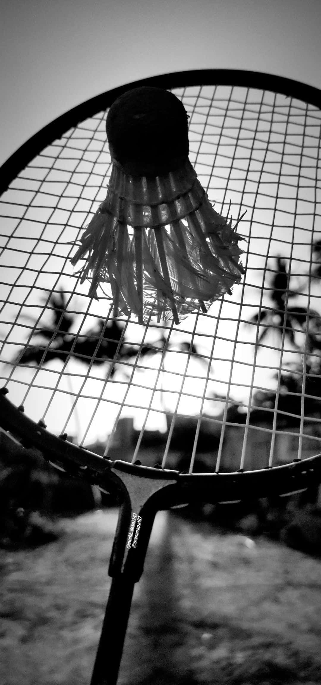 Erfarne spillere viser frem badmintonferdighetene sine under perfekte baneforhold Bakgrunner