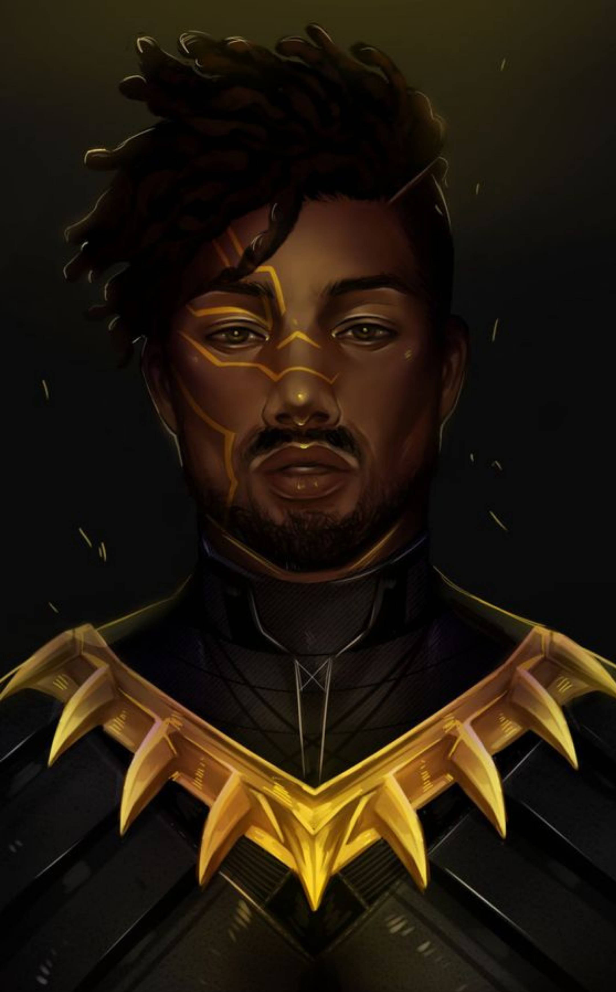 Erik Killmonger kunst Bakgrunner