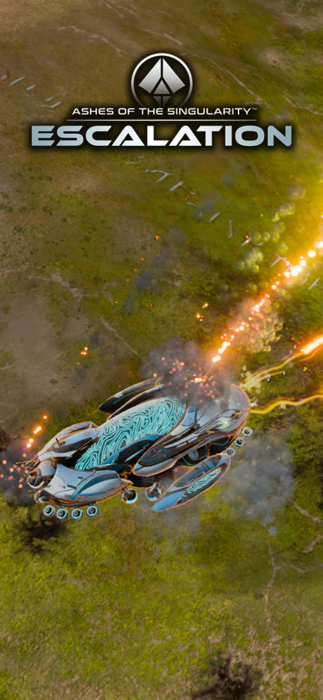 Erobre episke strategifylte slagmarker med iPhone X og Ashes of the Singularity Escalation Bakgrunner
