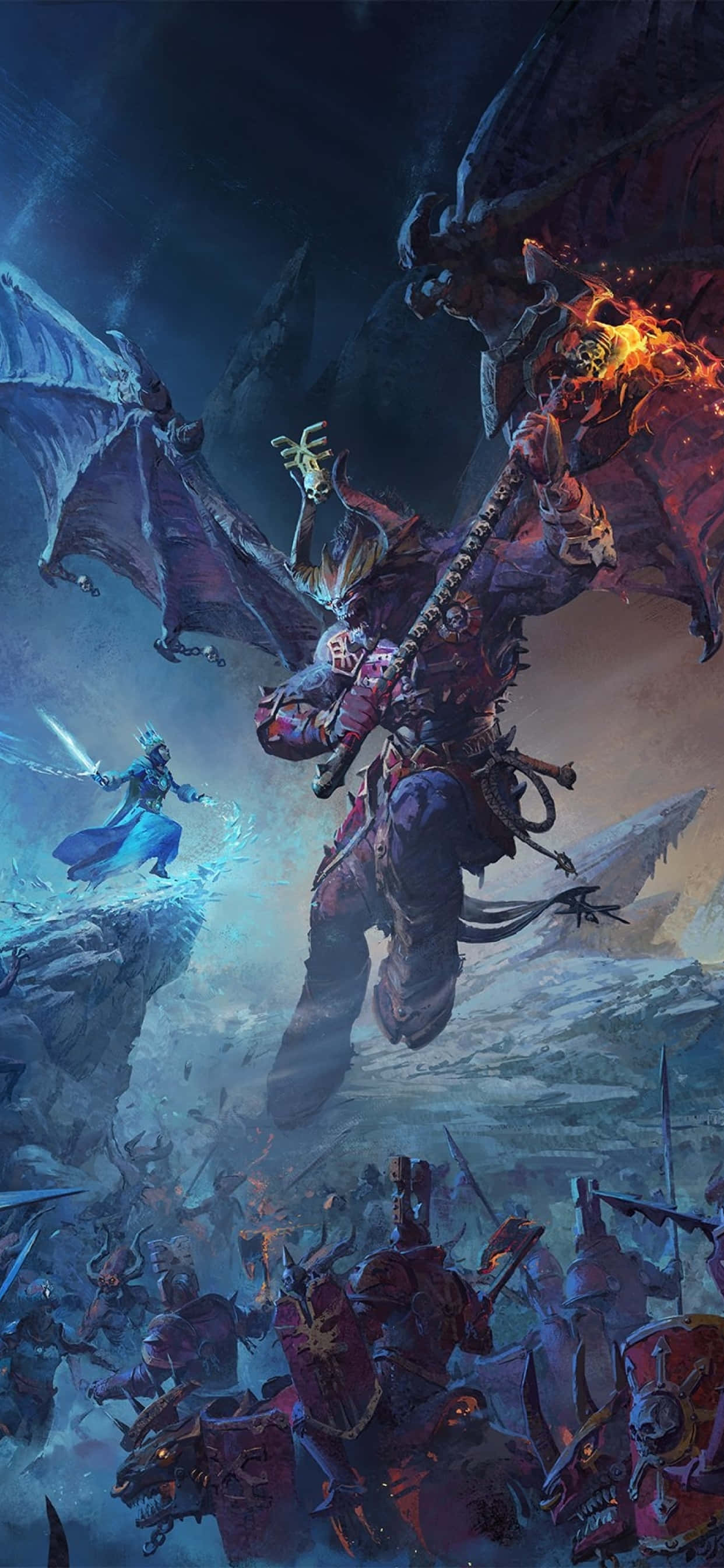 Erobre Total War Warhammer med iPhone X Bakgrunner