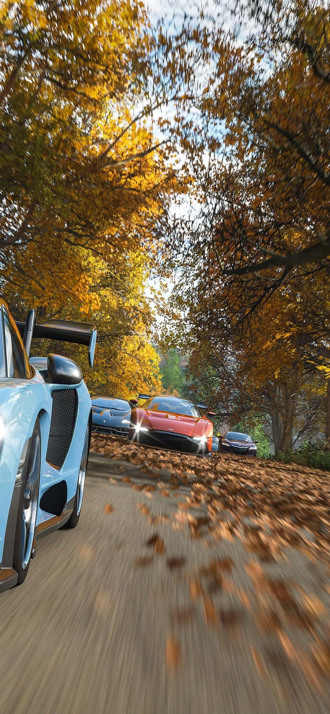Erobre veiene i Forza Horizon 4 med iPhone XS Bakgrunner