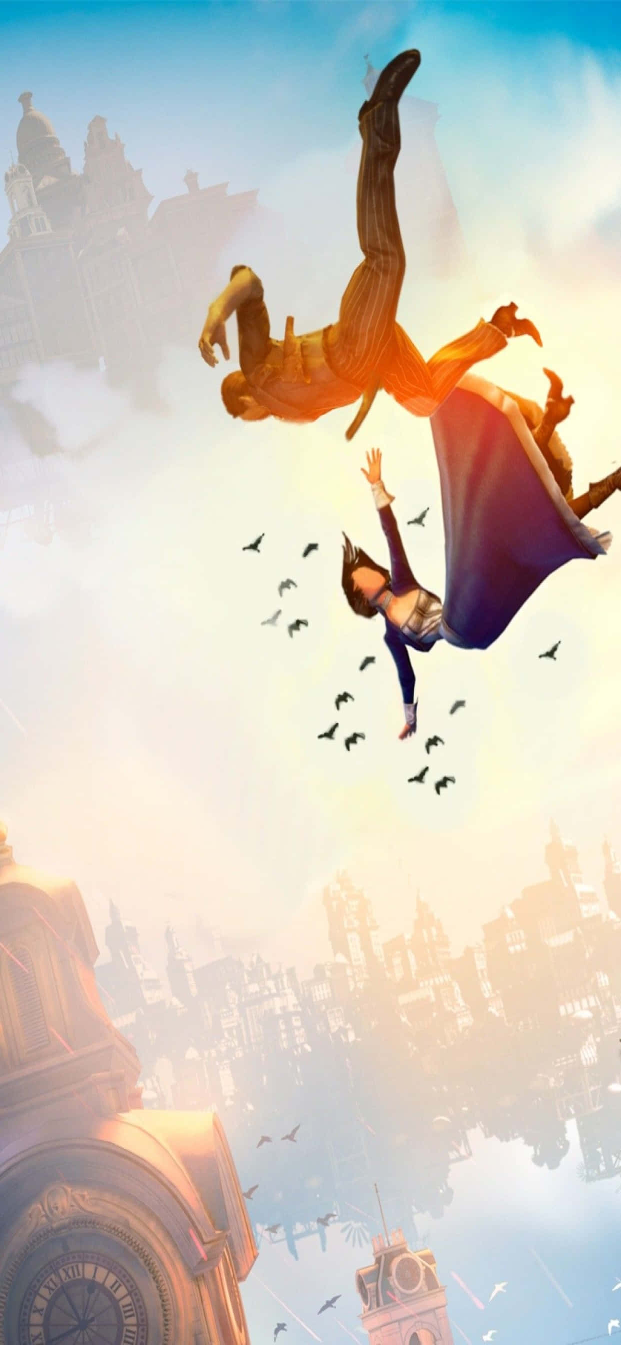 Estetisk Animasjon iPhone Xs Max Bioshock Infinite Bakgrunn Bakgrunner