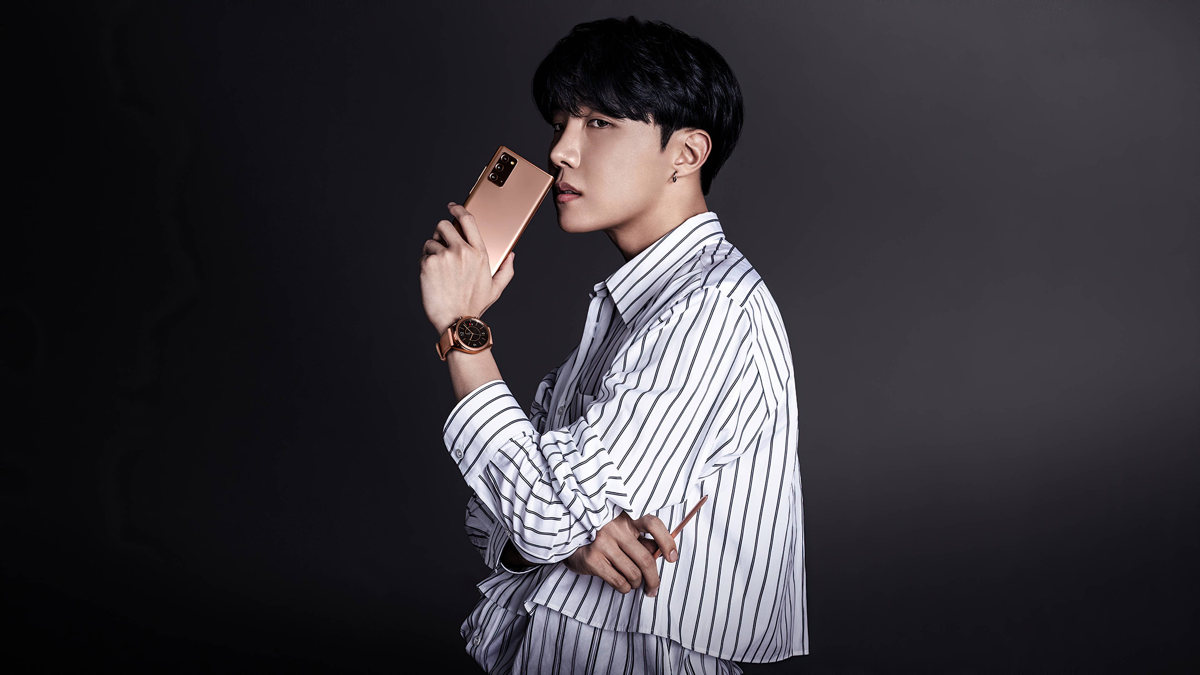 Estetisk Bts J-hope Telefonmodellering Bakgrunner