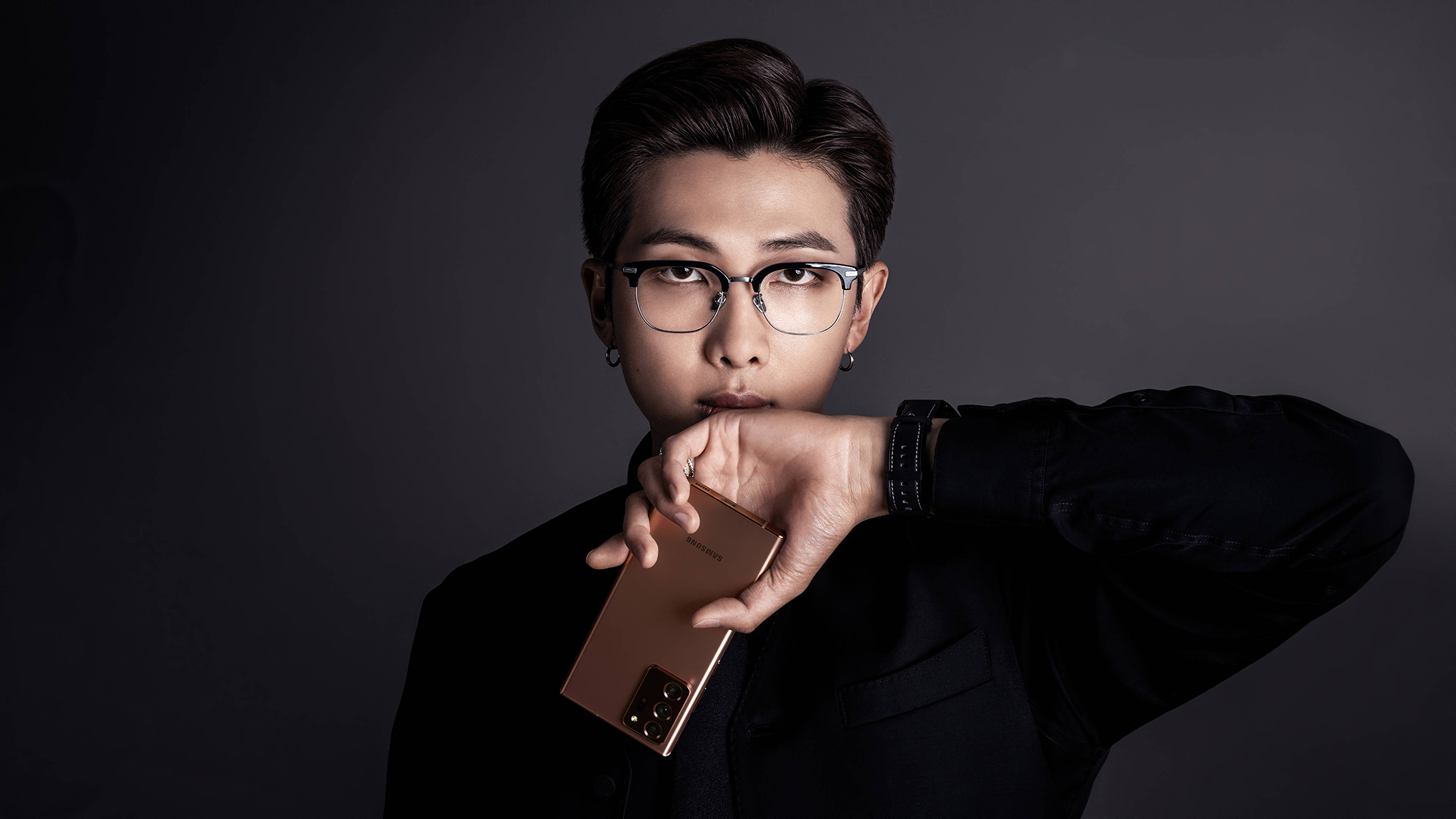 Estetisk Bts RM telefonmodellering Bakgrunner