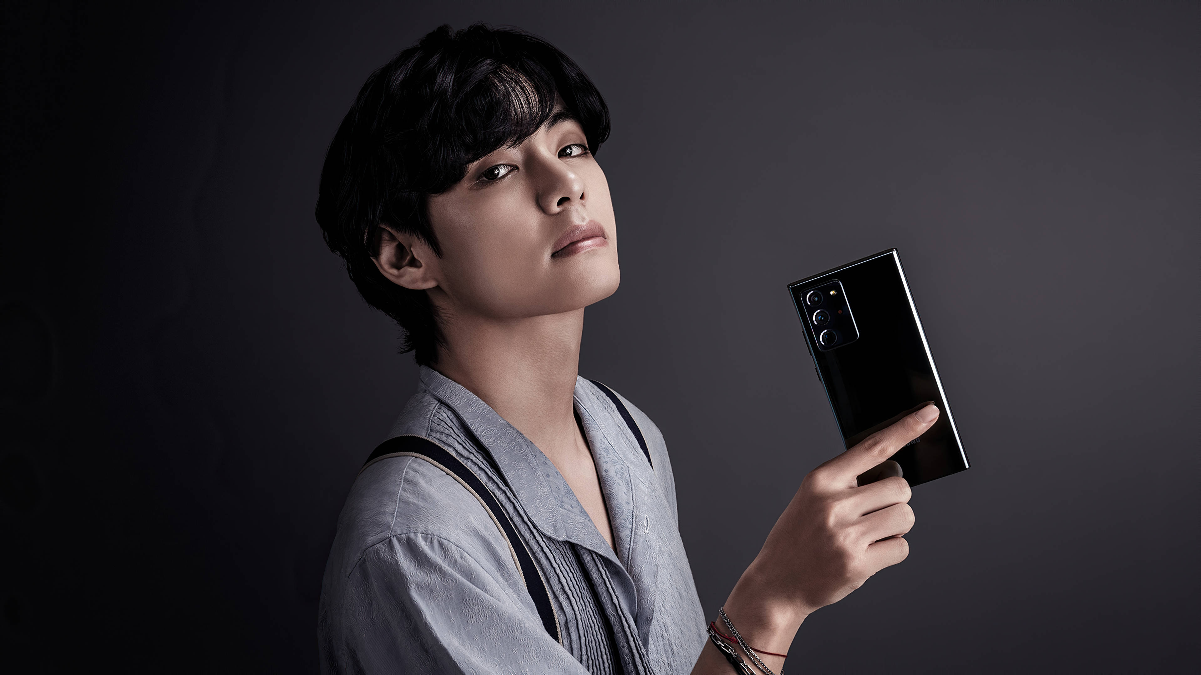 Estetisk Bts V Telefonmodellering Bakgrunner
